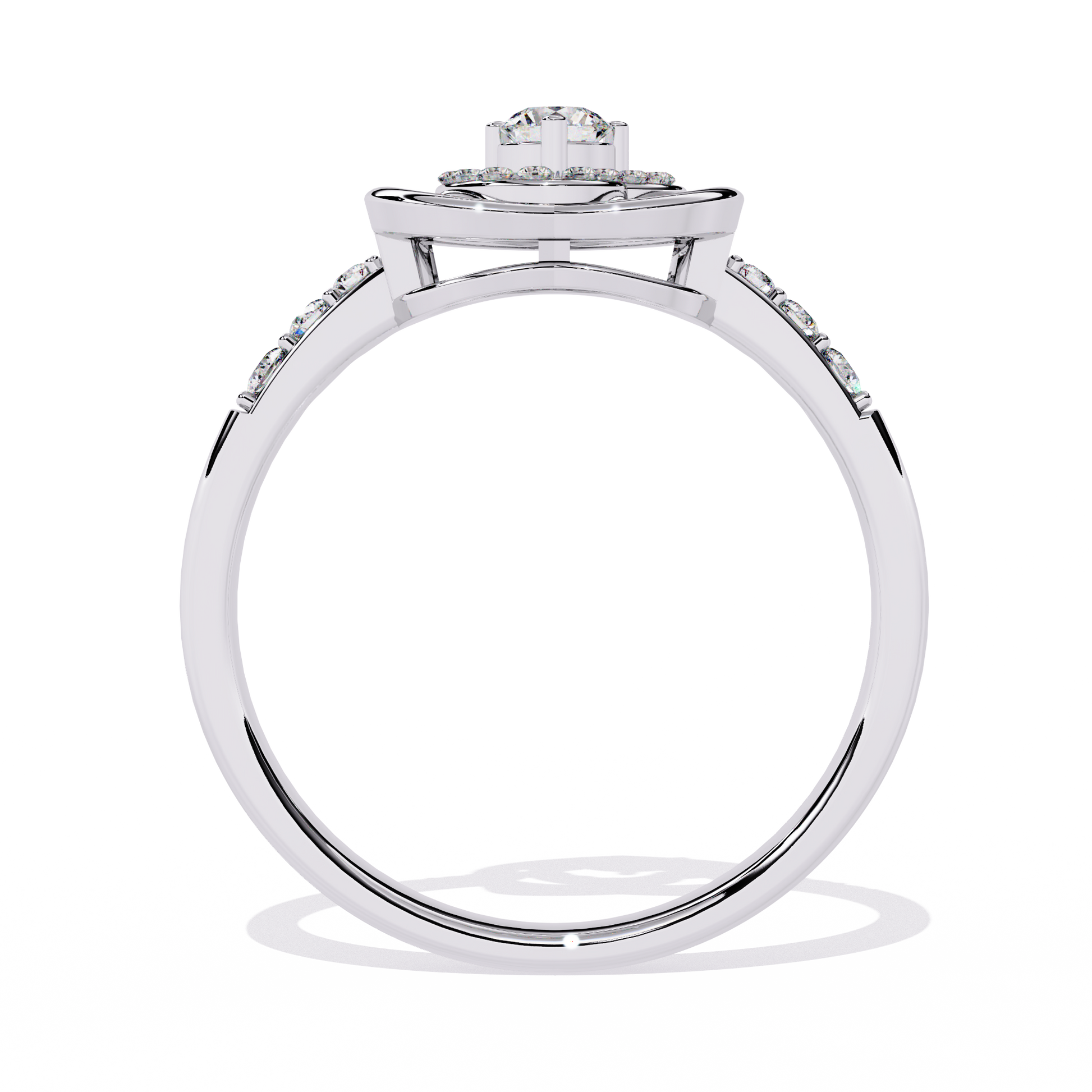 Round Diamond Ring – Classic Solitaire Diamond Ring for Women