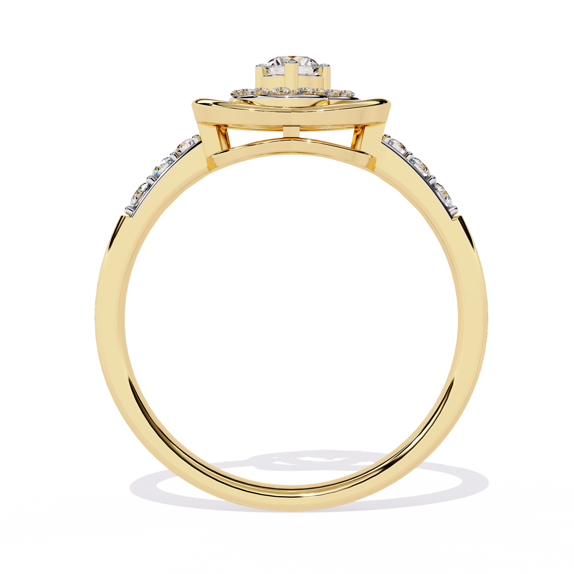 Round Diamond Ring – Classic Solitaire Diamond Ring for Women