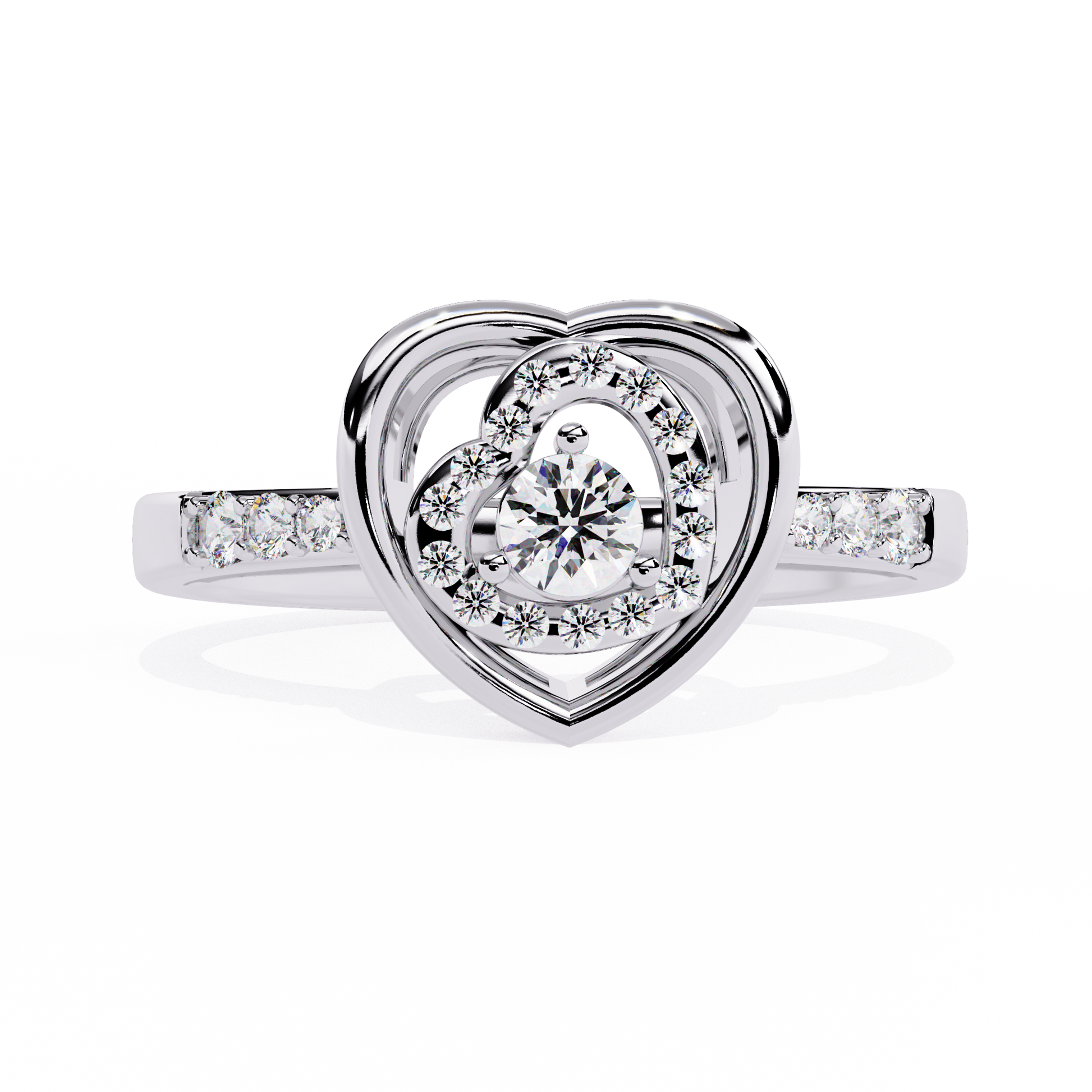 Round Diamond Ring – Classic Solitaire Diamond Ring for Women