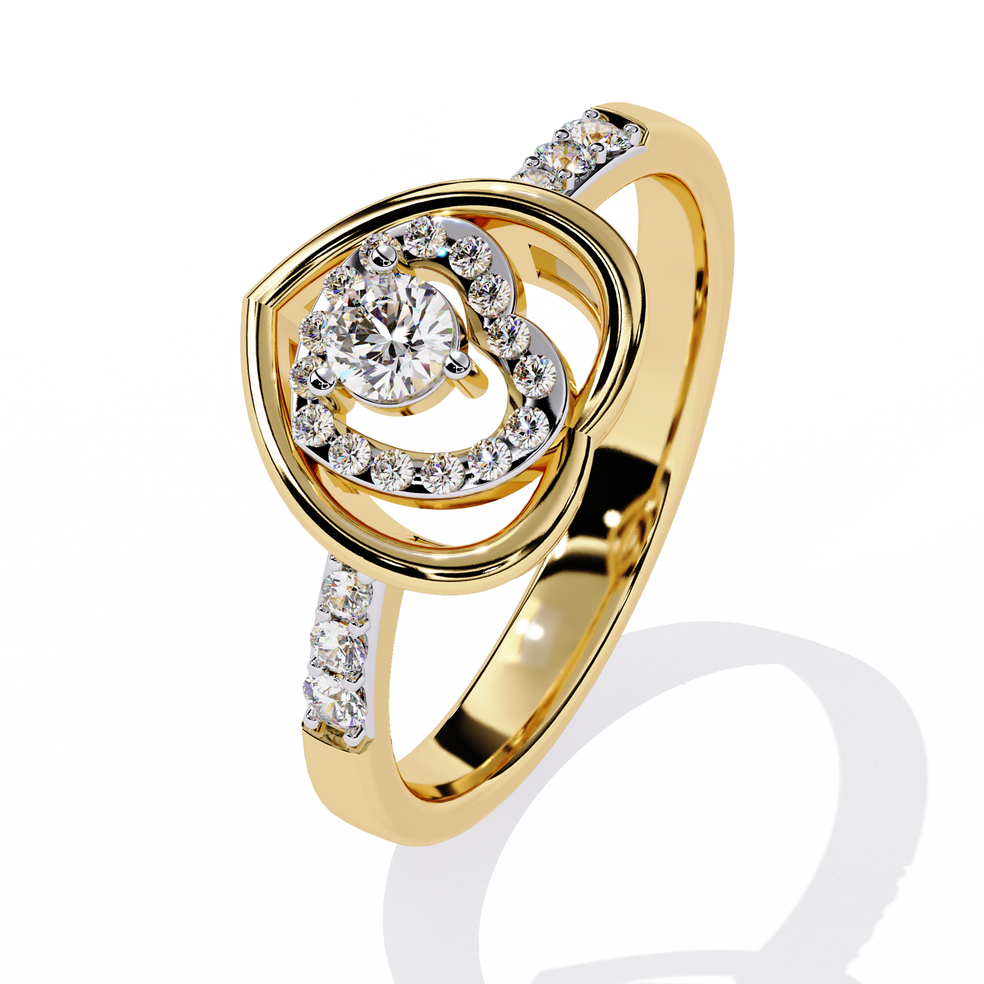 Round Diamond Ring – Classic Solitaire Diamond Ring for Women