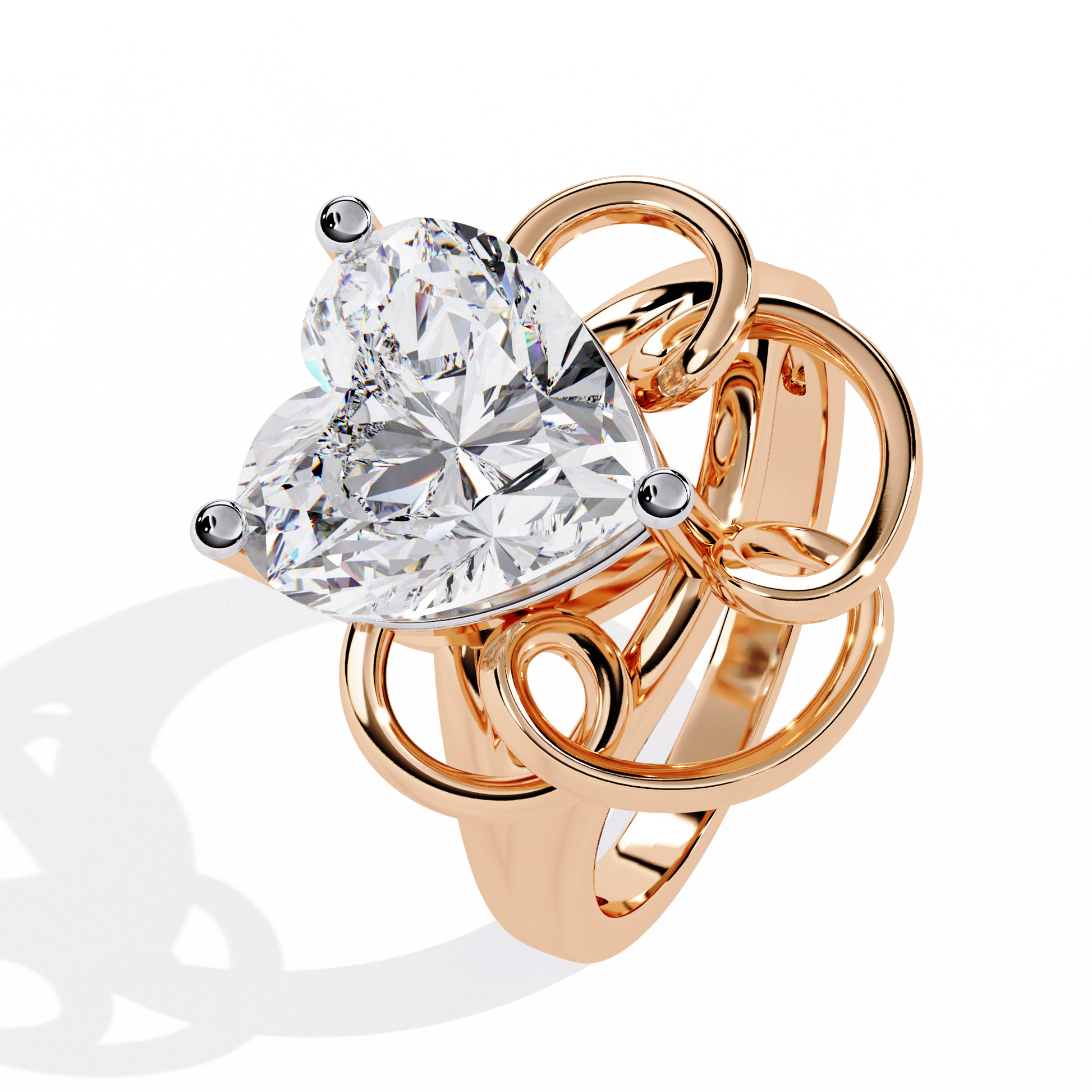 HR Diamond Ring – High-Quality HR Certified Diamond in Elegant Design