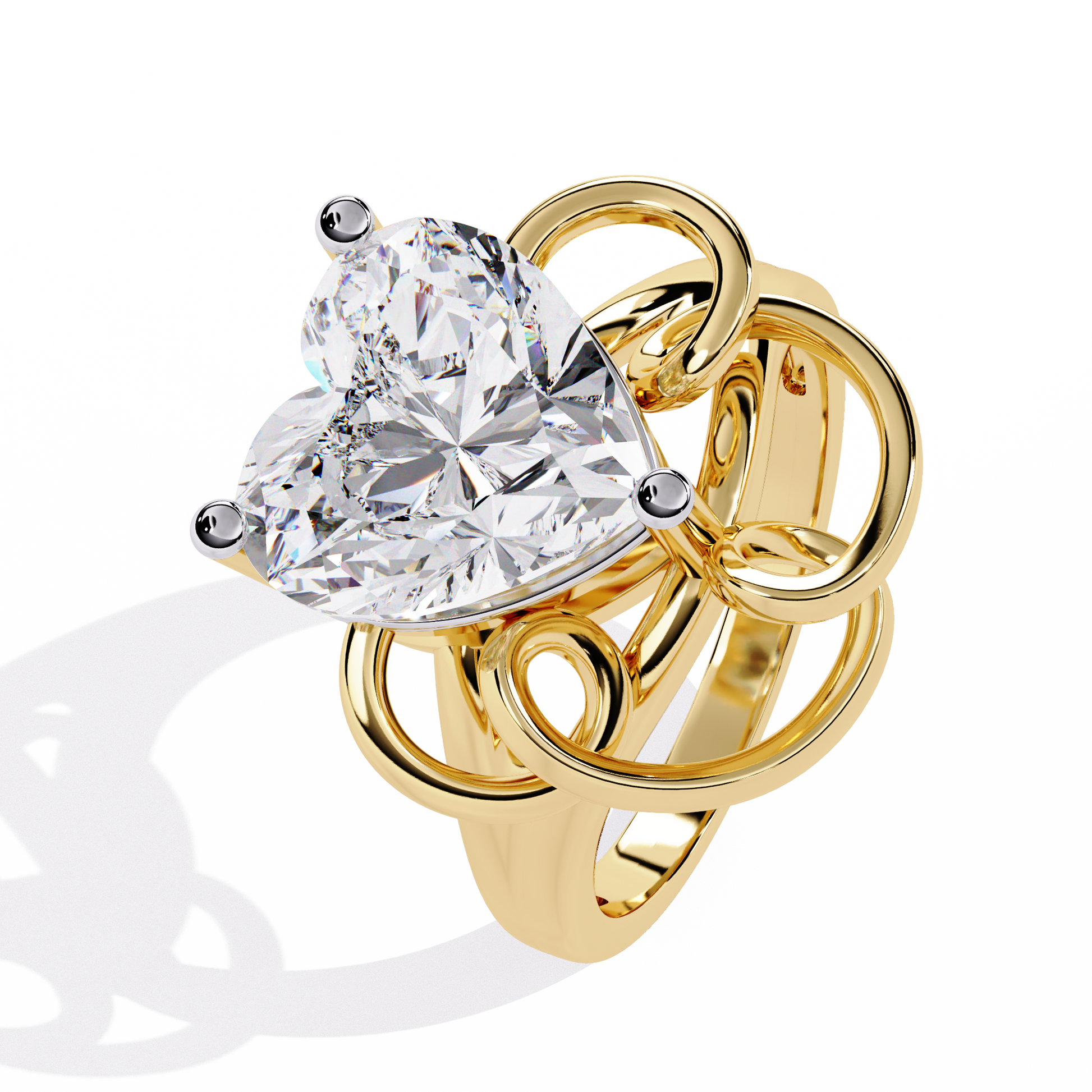 HR Diamond Ring – High-Quality HR Certified Diamond in Elegant Design