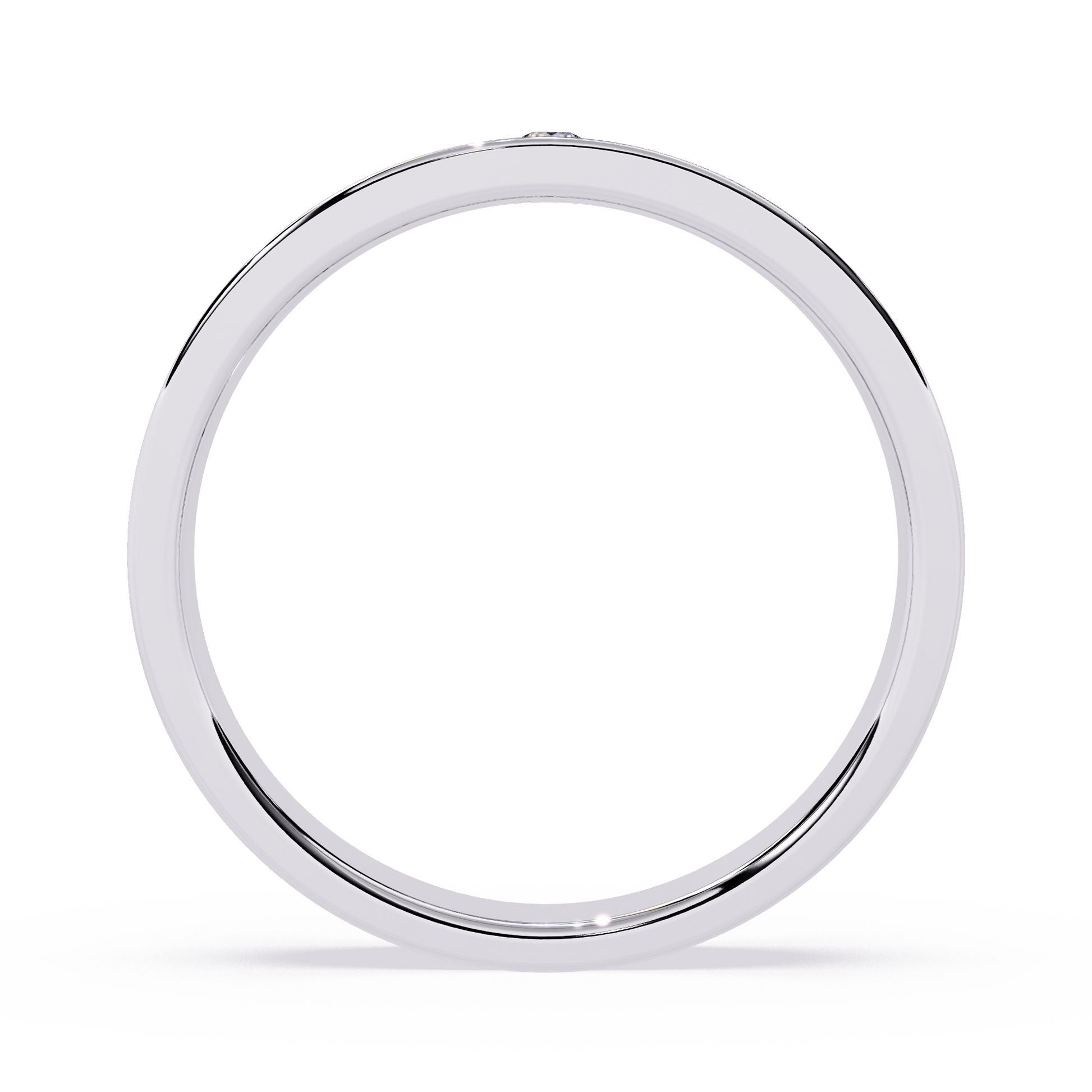 0.3 Ct lab-grown diamond solitaire gold ring