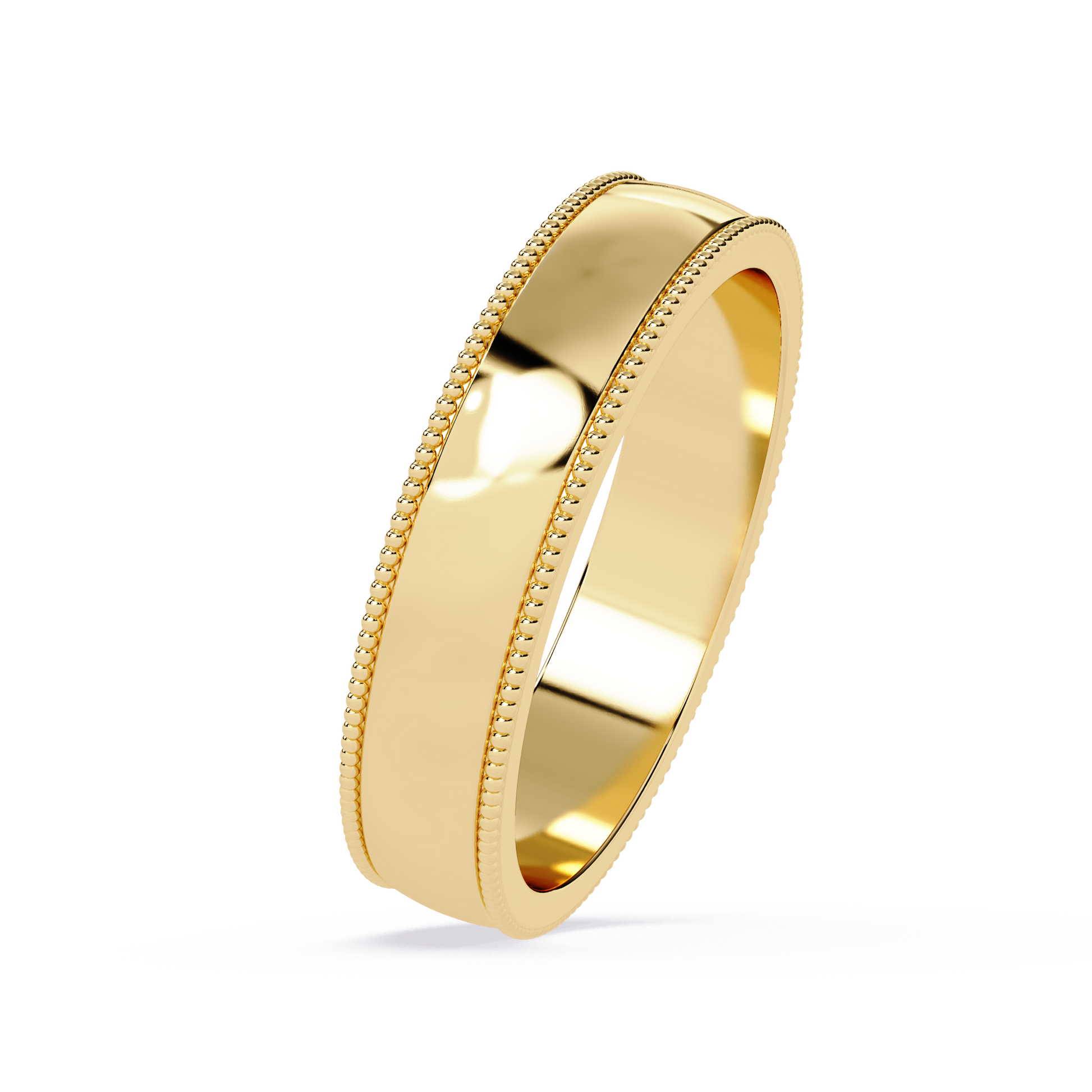 0.28 Ct round cut lab-grown diamond ring in sleek minimal setting