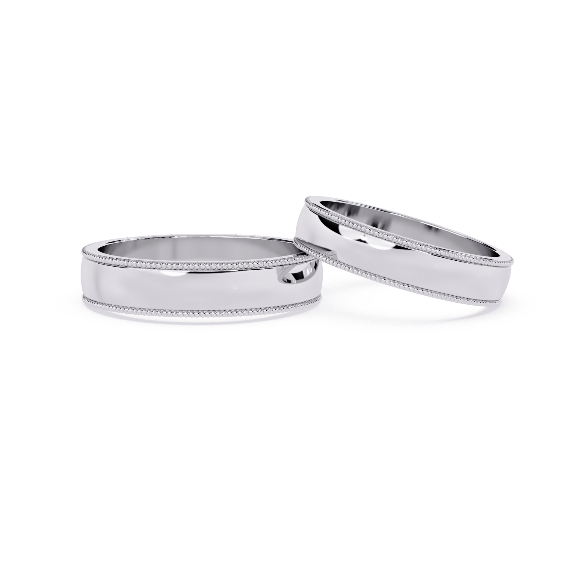 0.28 Ct round cut lab-grown diamond ring in sleek minimal setting