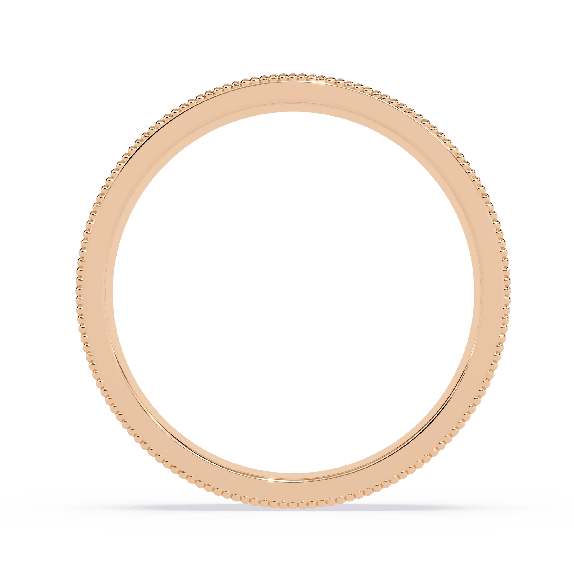 0.28 Ct round cut lab-grown diamond ring in sleek minimal setting