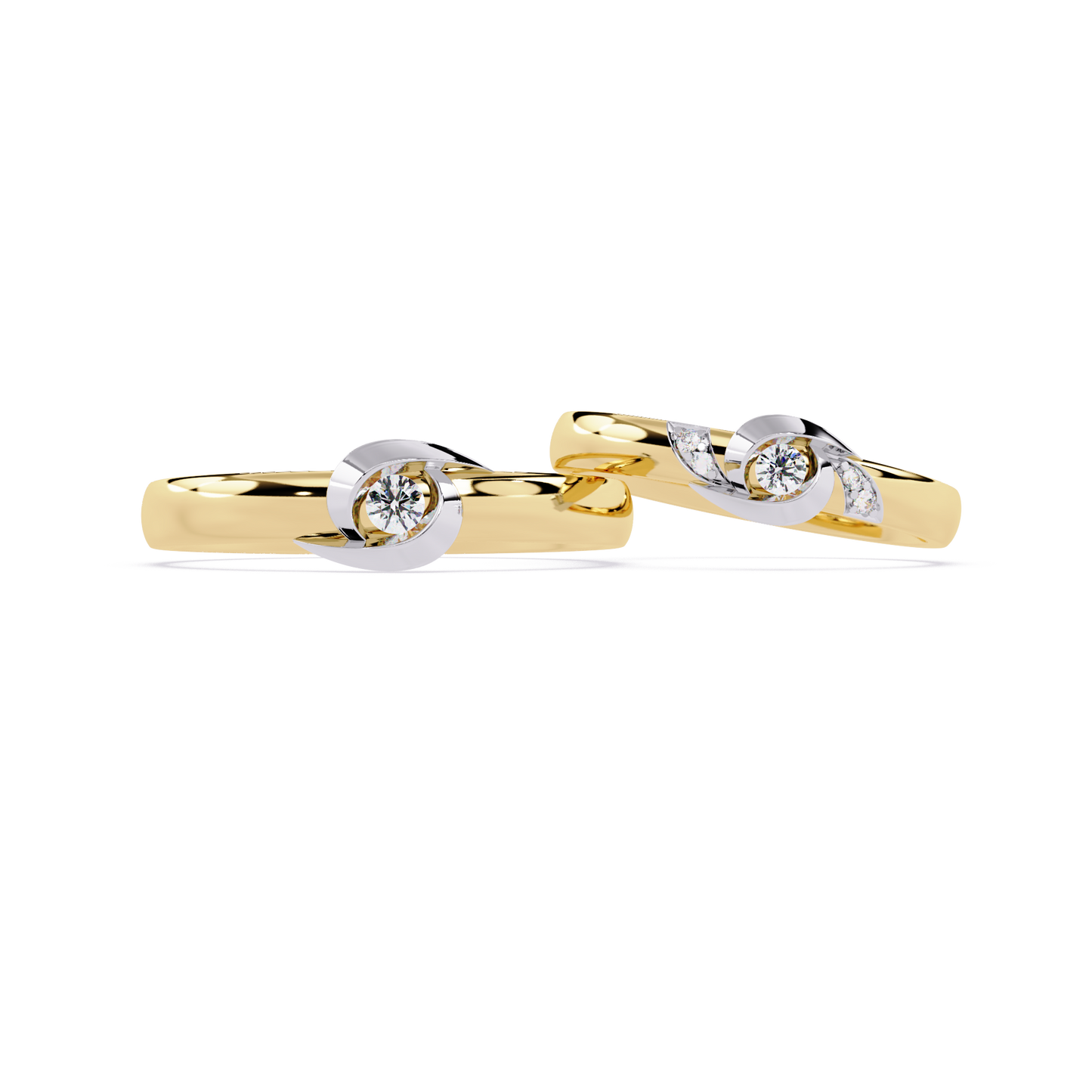 0.06 Ct Round Diamond Rings