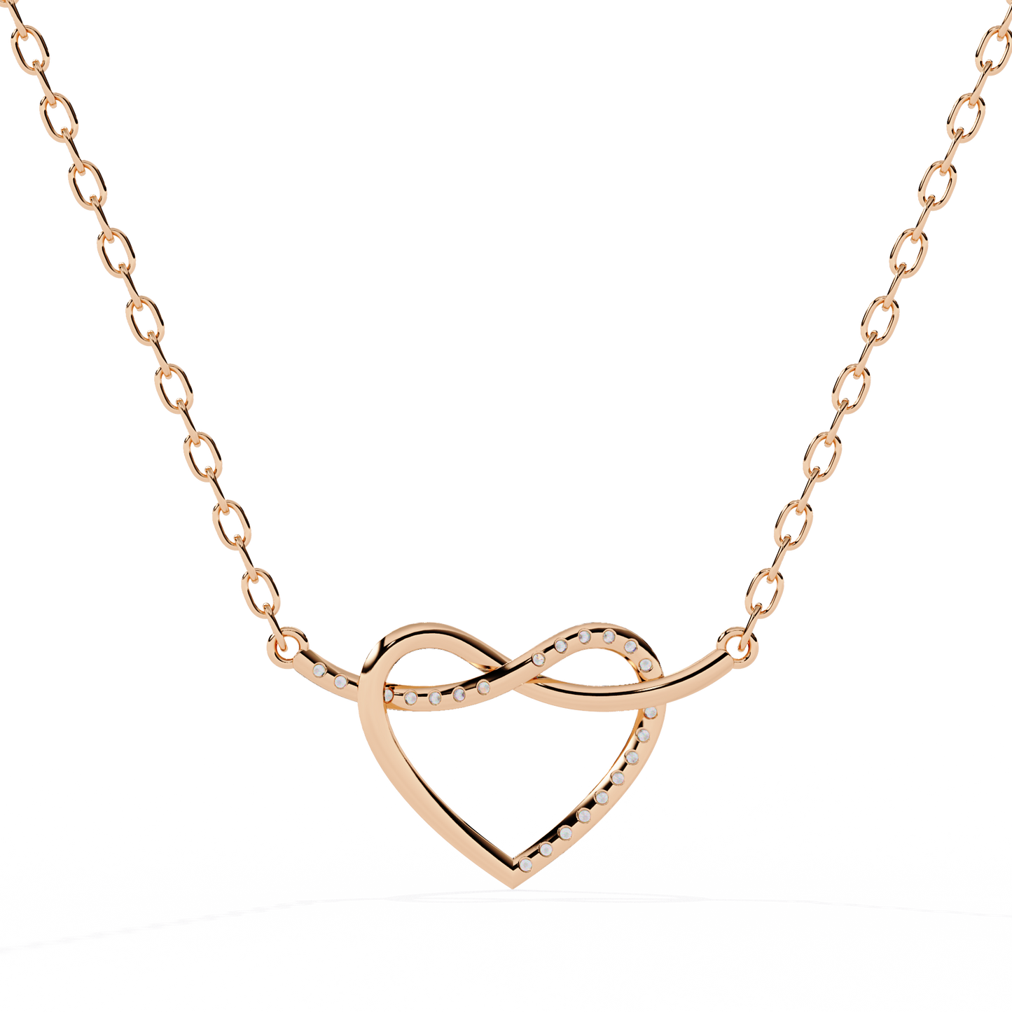 Premium Round Diamond Pendant – Elegant Solitaire Diamond in Gold