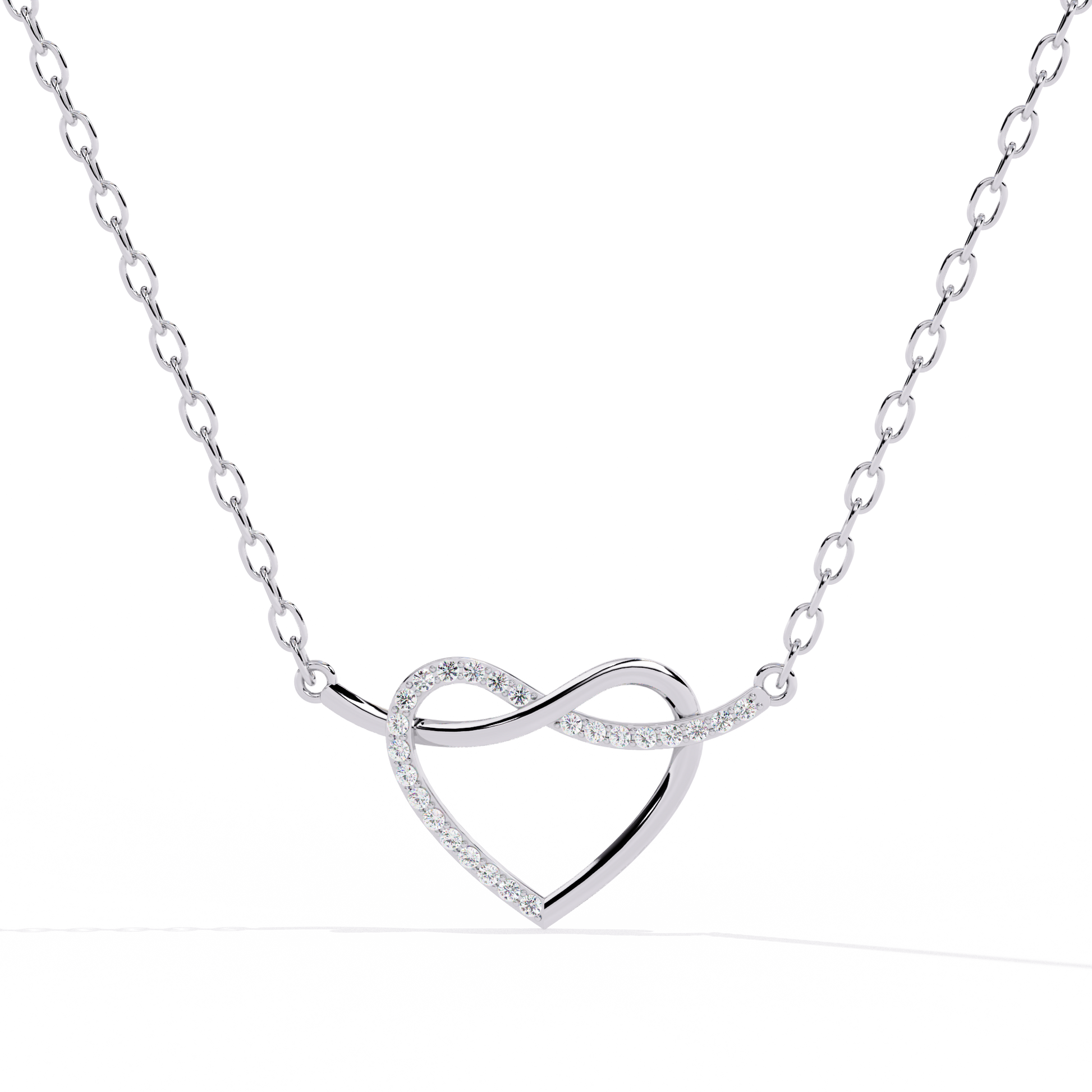 Premium Round Diamond Pendant – Elegant Solitaire Diamond in Gold