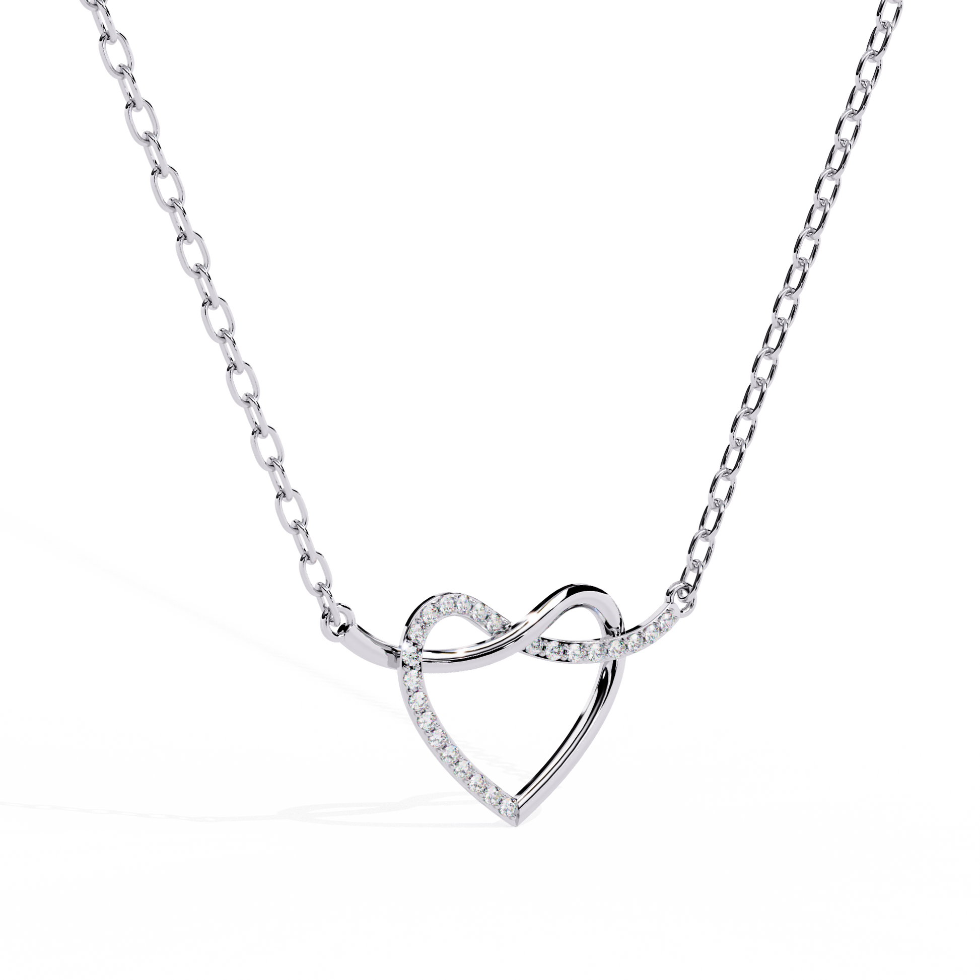 Premium Round Diamond Pendant – Elegant Solitaire Diamond in Gold