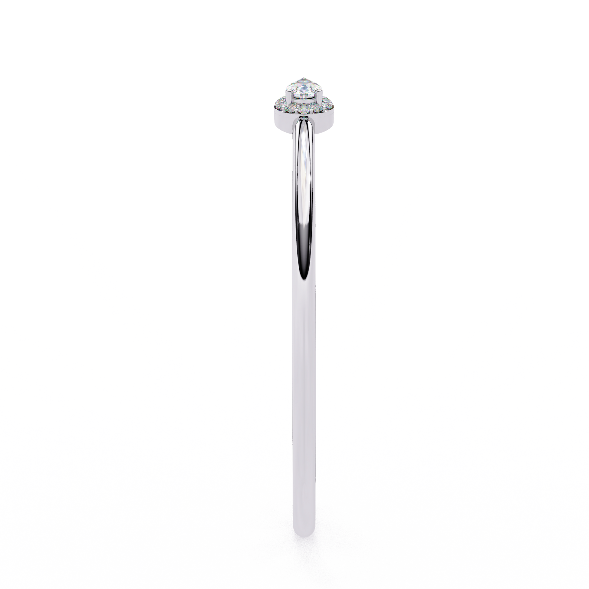 Premium Round + Pear Diamond Bracelet – Elegant Diamond-Studded Gold Bracelet