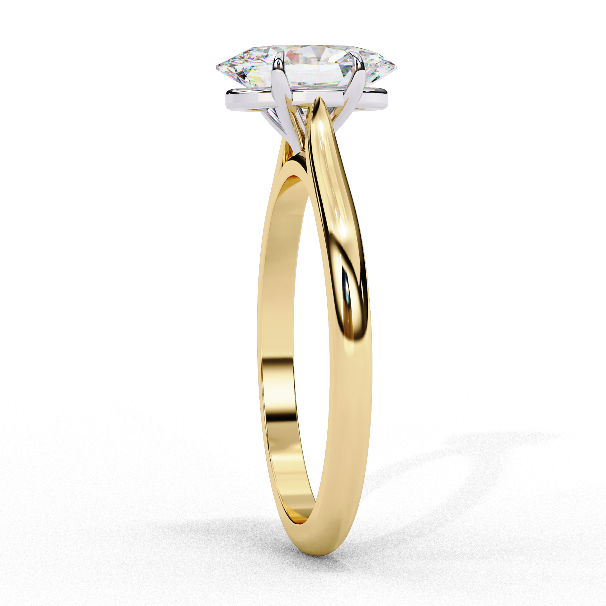 Dazzlez Classic Oval Solitaire Ring