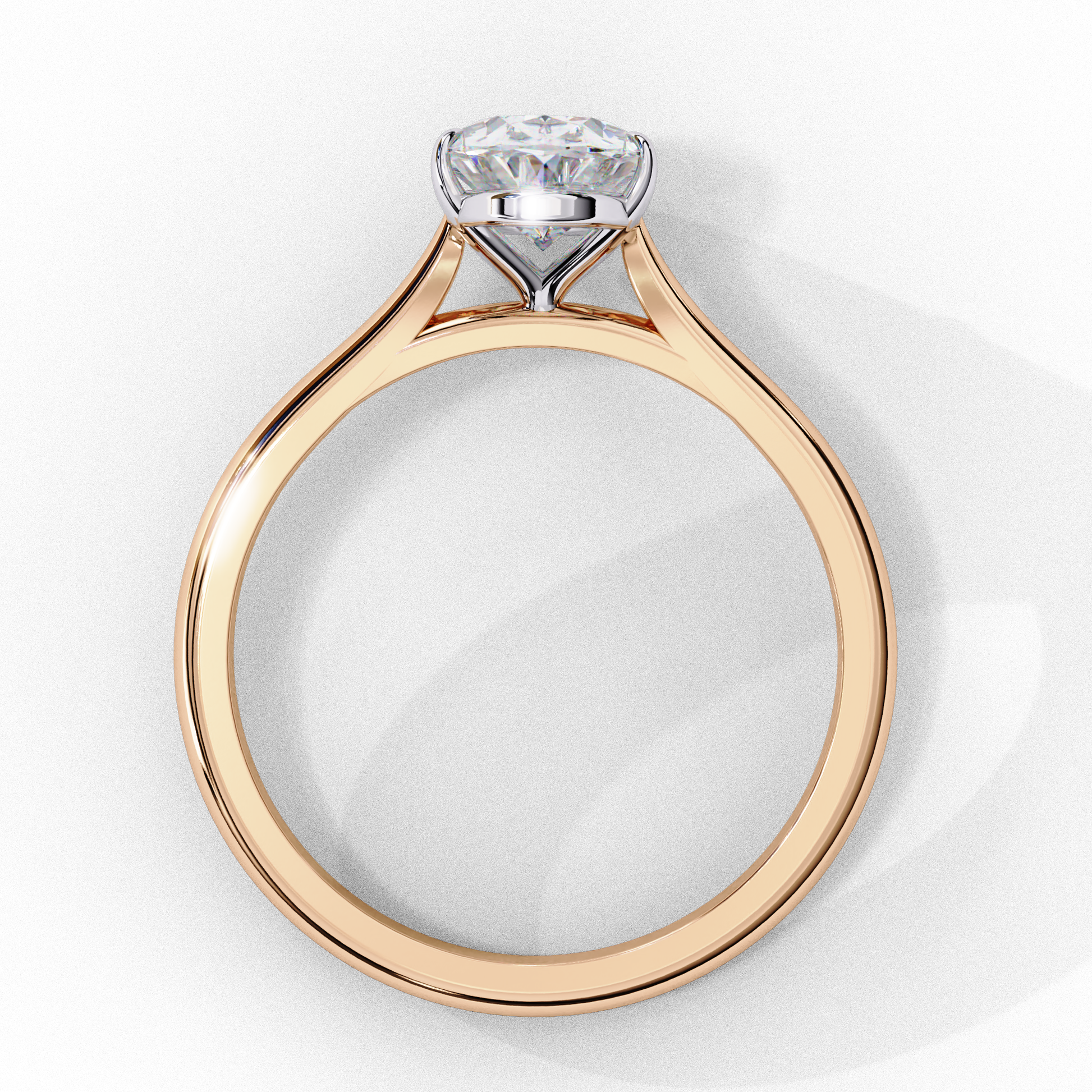 Dazzlez Classic Oval Solitaire Ring
