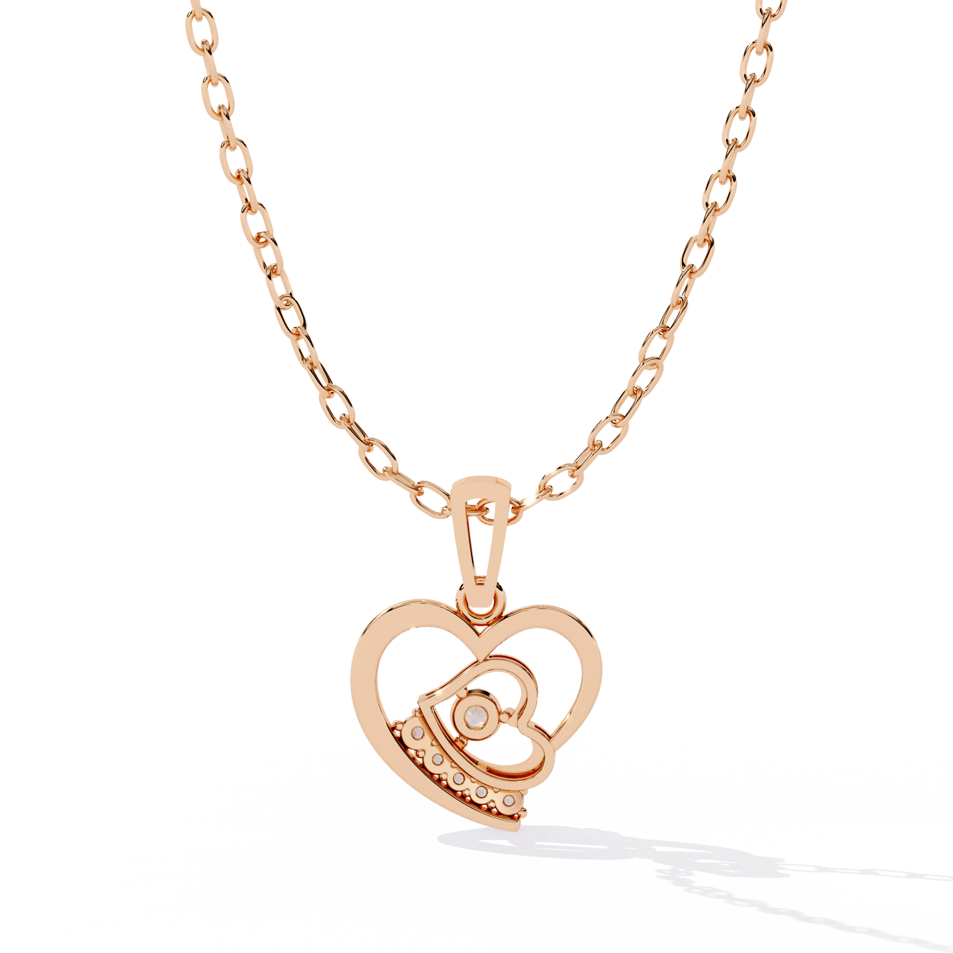 Roe gold solitaire lab grown diamond pendant for women pendant great deals online shopping in india with price