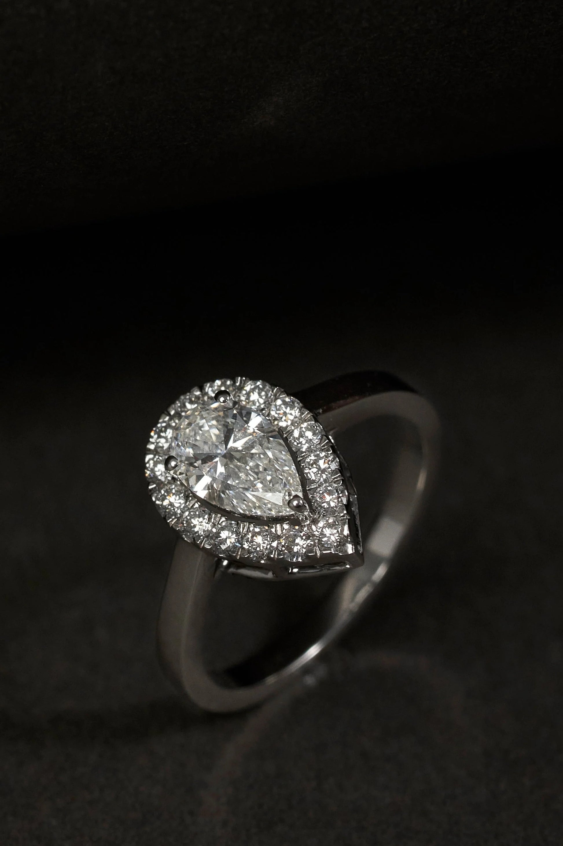 Pear Shaped Ring