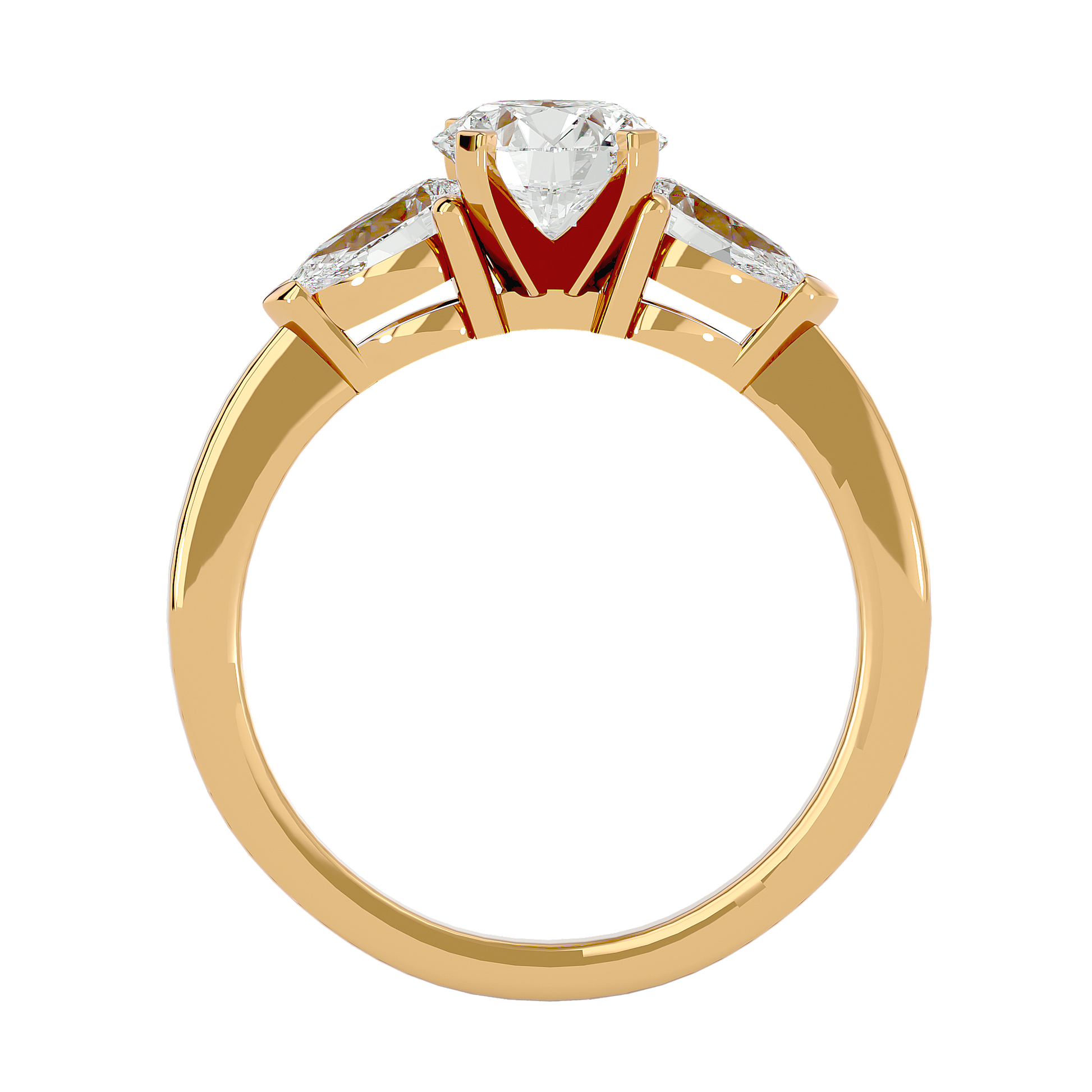 Enduring Promise Ring made with Gold and Premium Lab Grown Diamonds