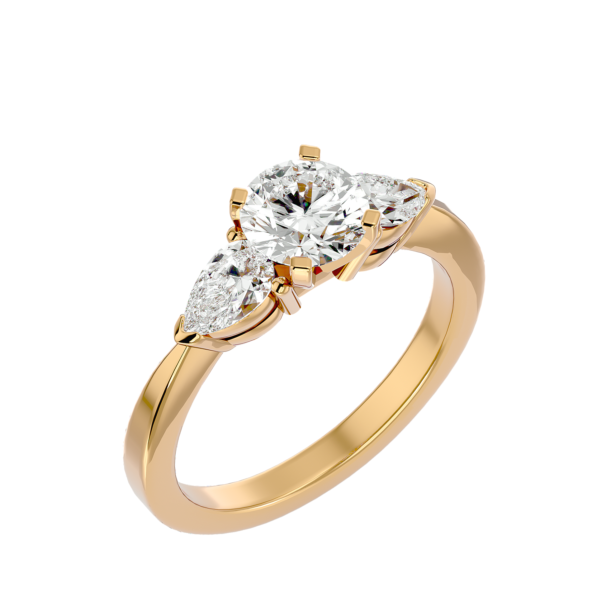 Enduring Promise Ring made with Gold and Premium Lab Grown Diamonds