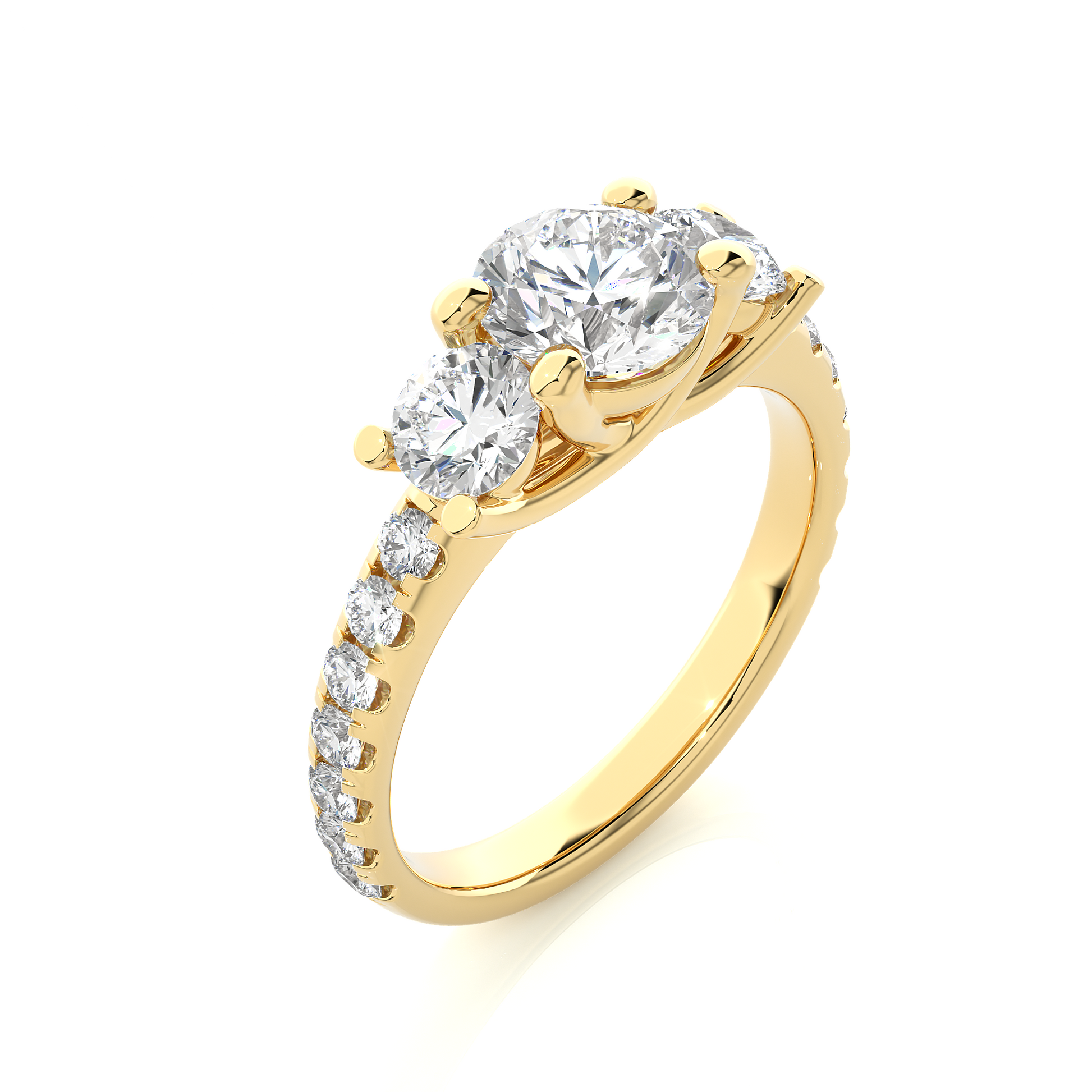 Tender Oath Ring - Make it forever with Gold and Lab Grown Diamond