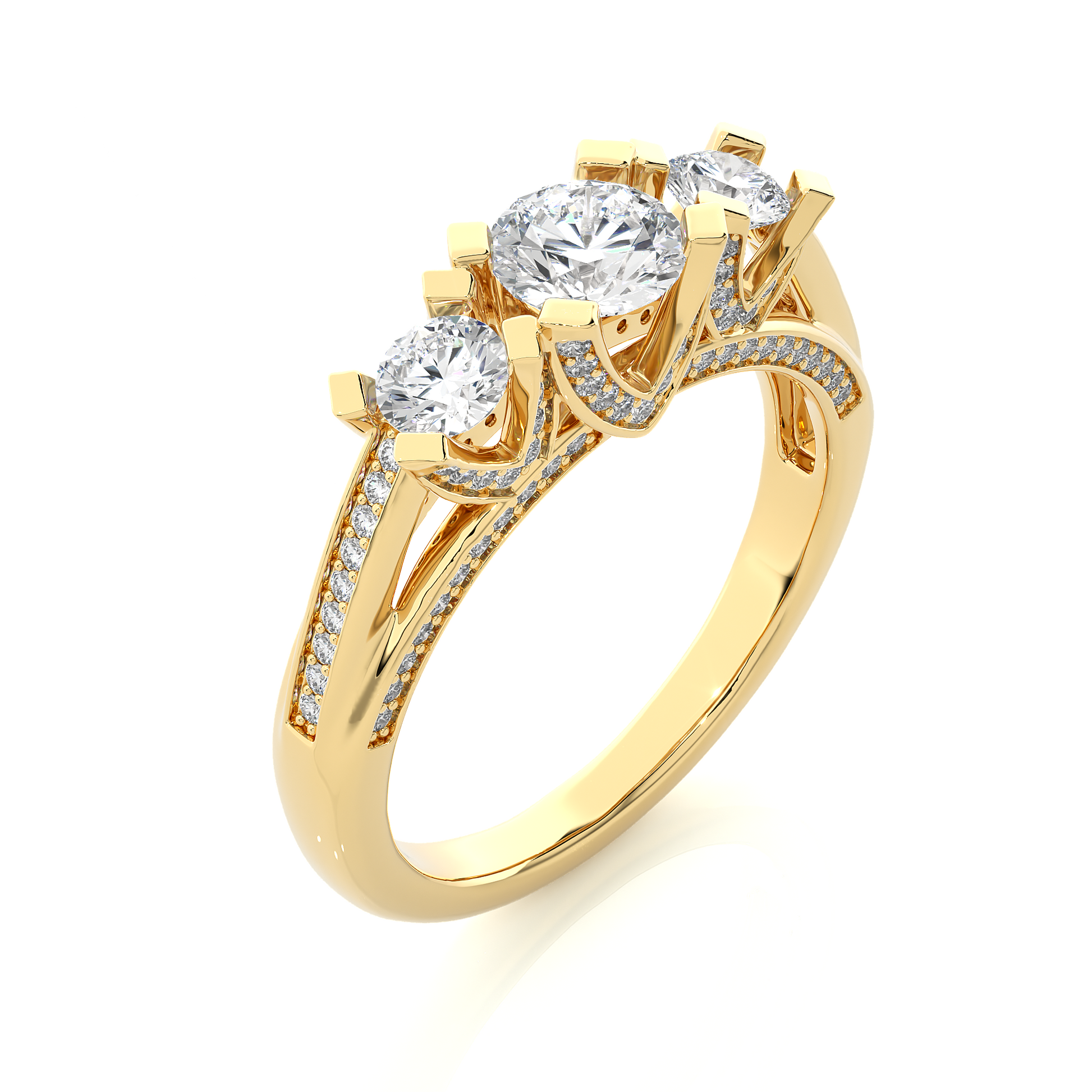 Compassionate Bond - Trilogy Lab Grown Diamond Ring