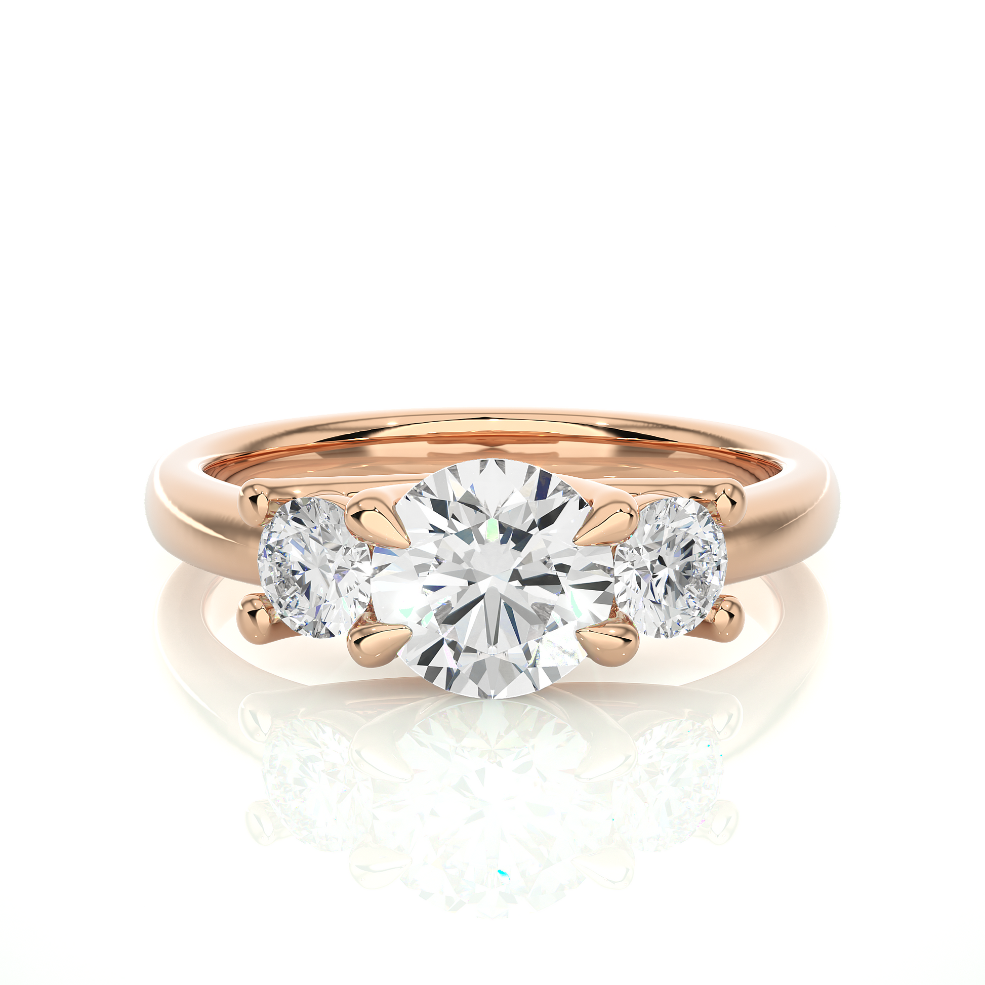 Whispered Vows Lab Grown Diamond Ring - Cherished Love Stories and Anniversaries