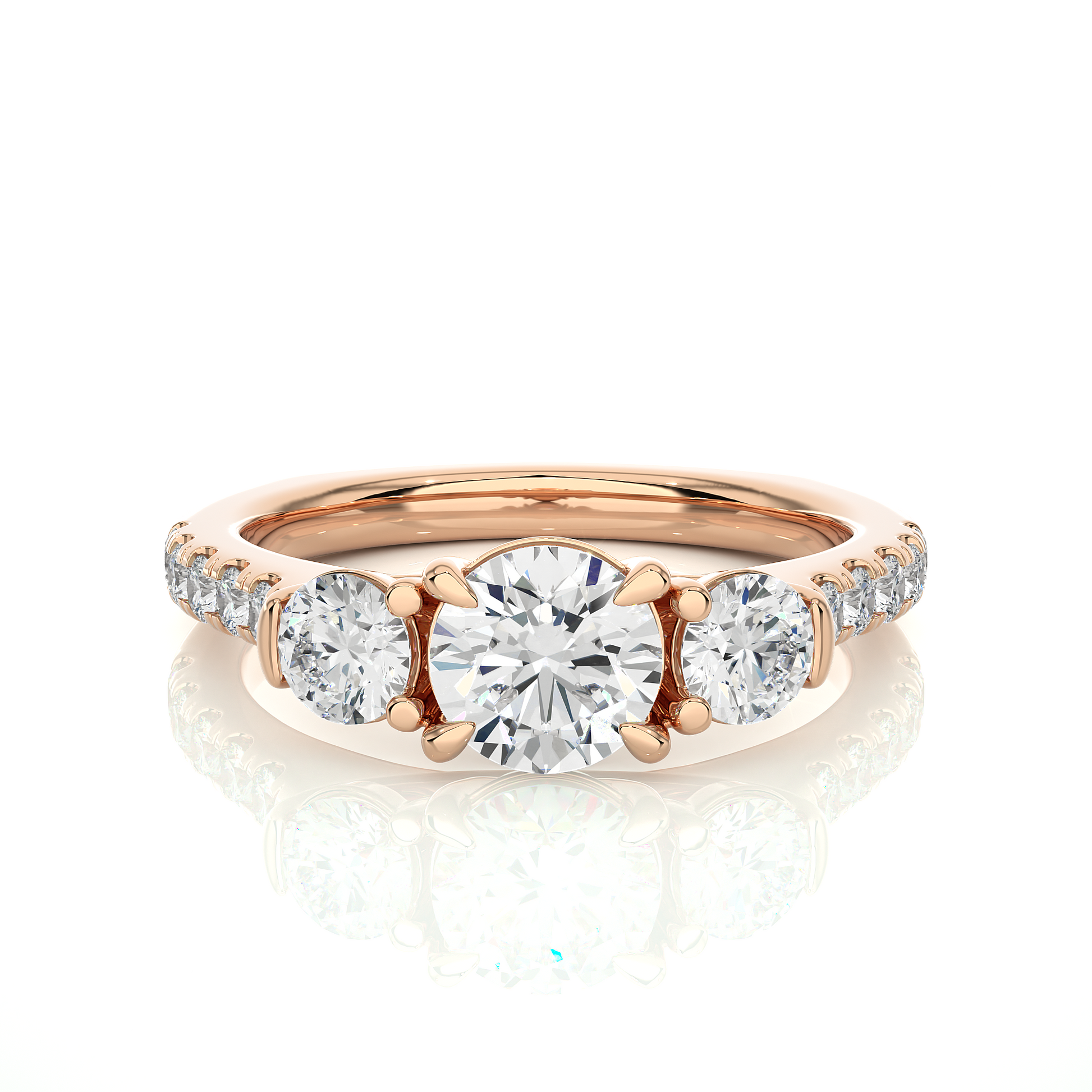 True Companionship Ring - Trilogy Lab Grown Diamond Ring