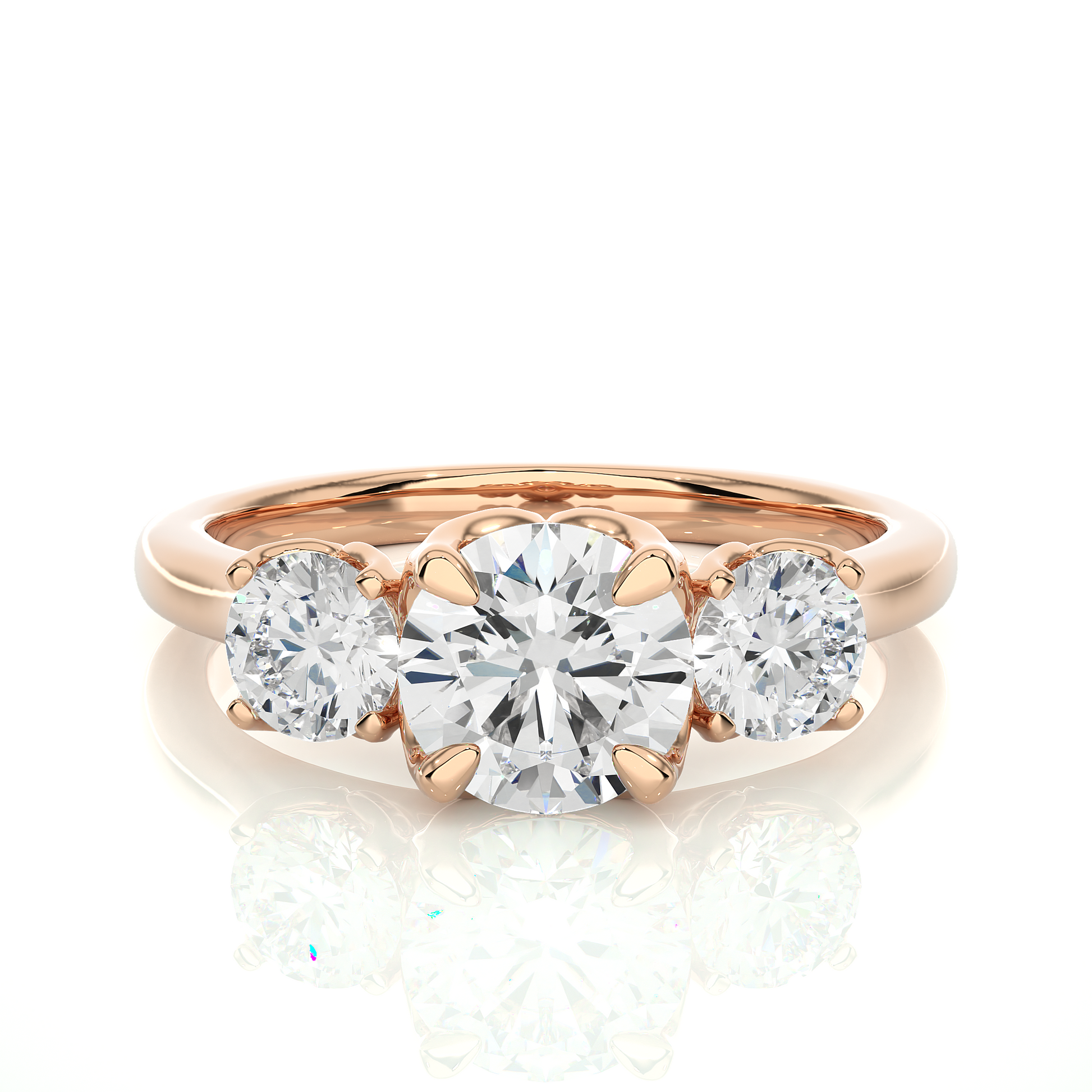 Lifelong Vows and Love Ring made with Gold and Lab Grown Diamonds