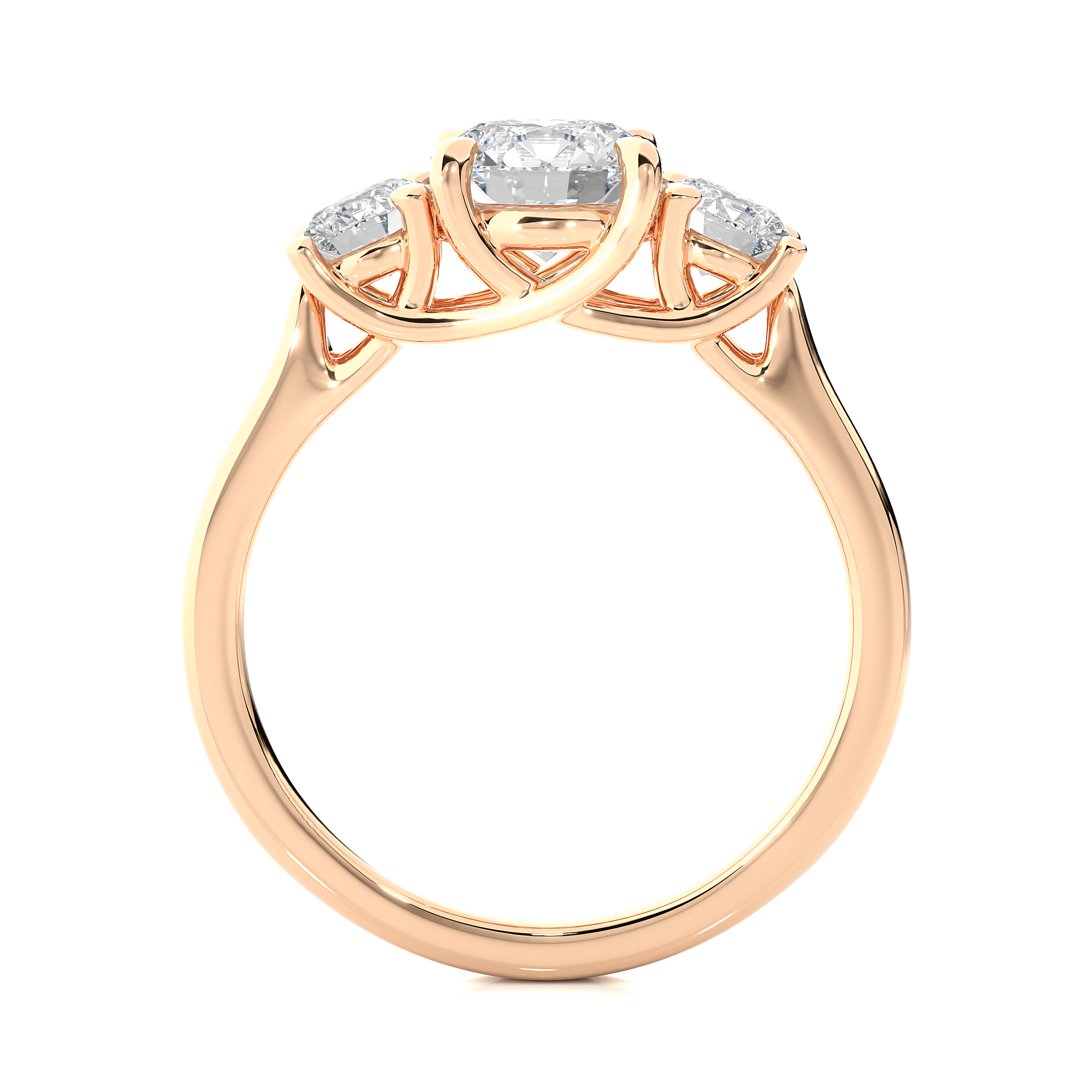 Faithful Embrace Ring made with Gold and Lab Grown Diamonds