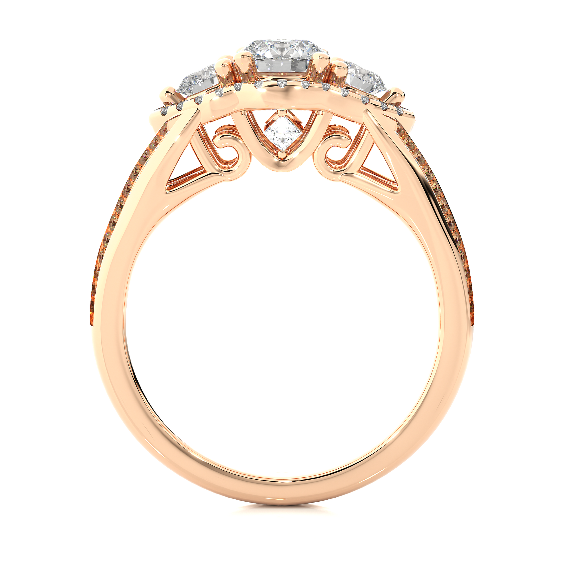 Kinship - Premium Trilogy Lab Grown Diamond Ring for her