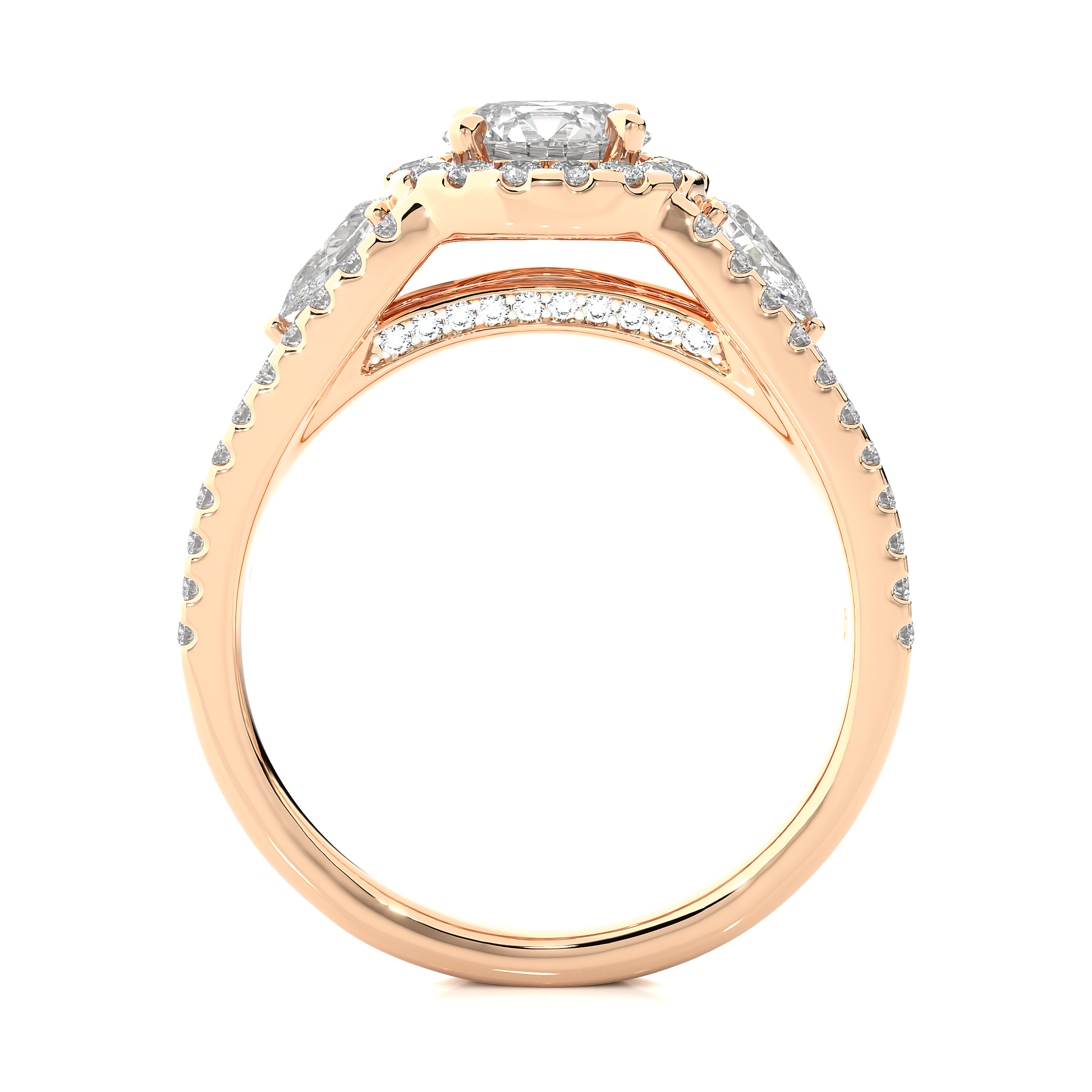 Eternal Kin Ring - Trilogy Lab Grown Diamond Ring
