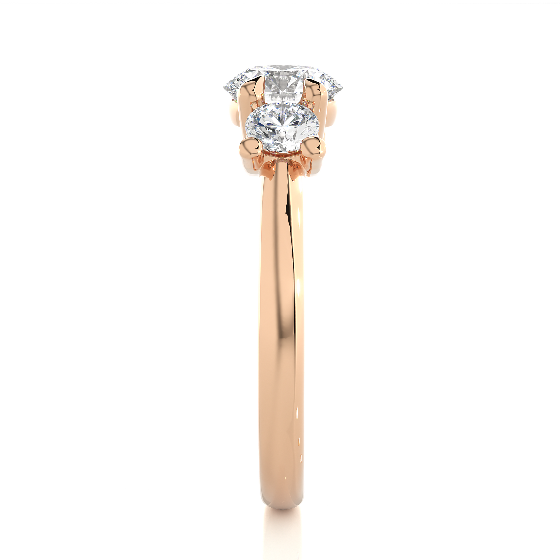 Whispered Vows Lab Grown Diamond Ring - Cherished Love Stories and Anniversaries