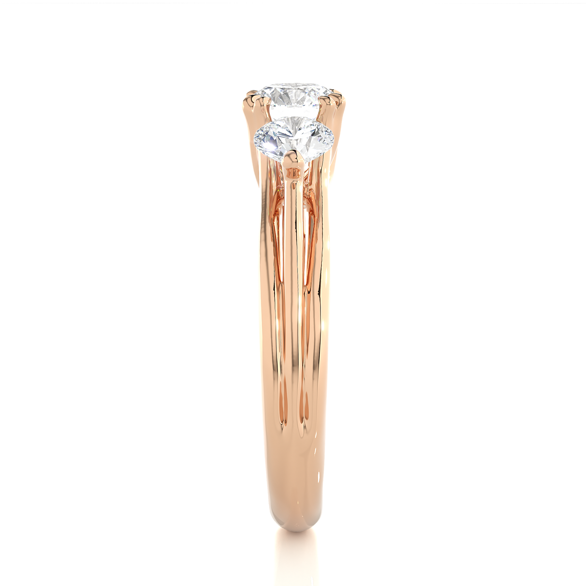 Honorable Vow Ring - Premium Trilogy Lab Grown Diamond Ring