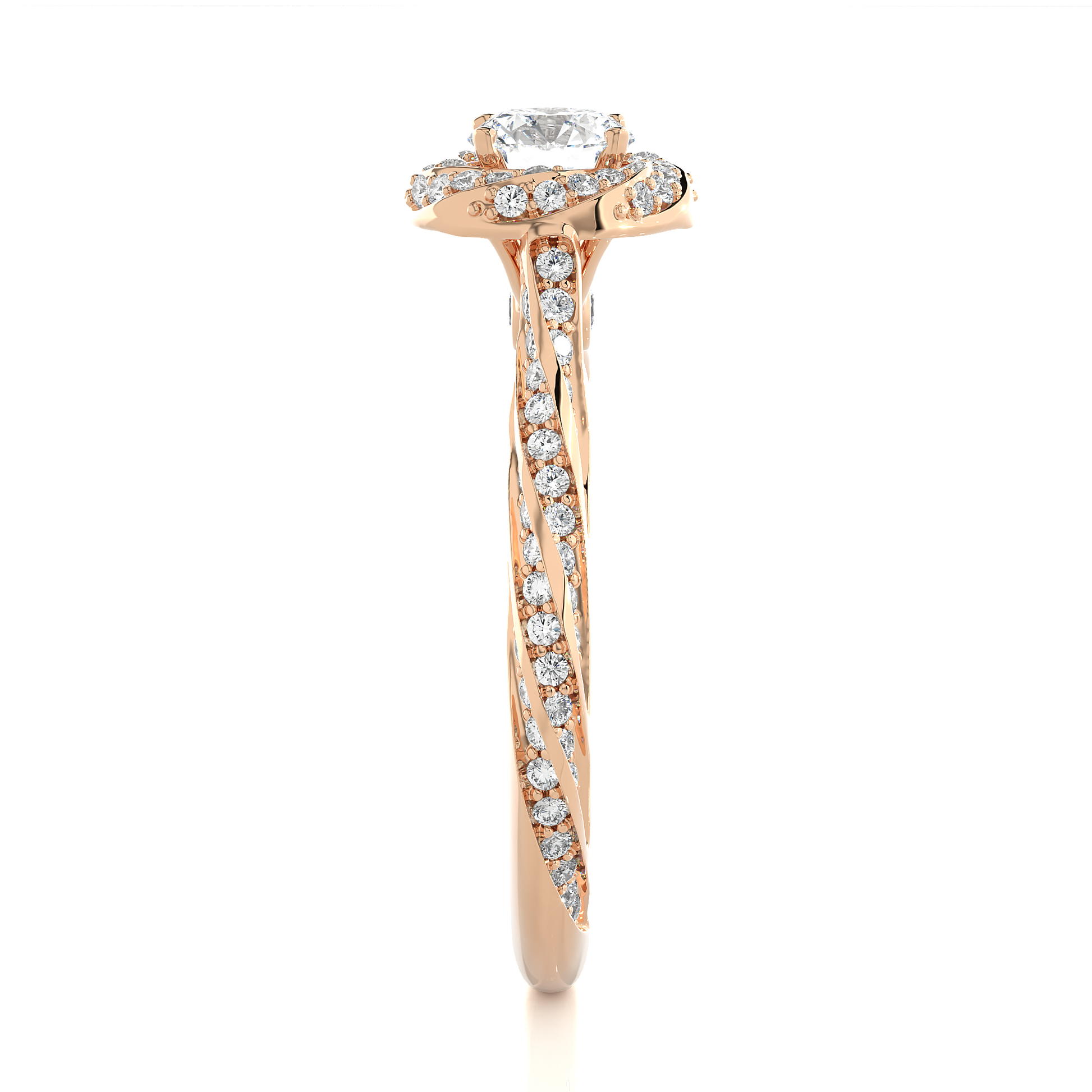Celestial Bloom Lab Grown Diamond Ring
