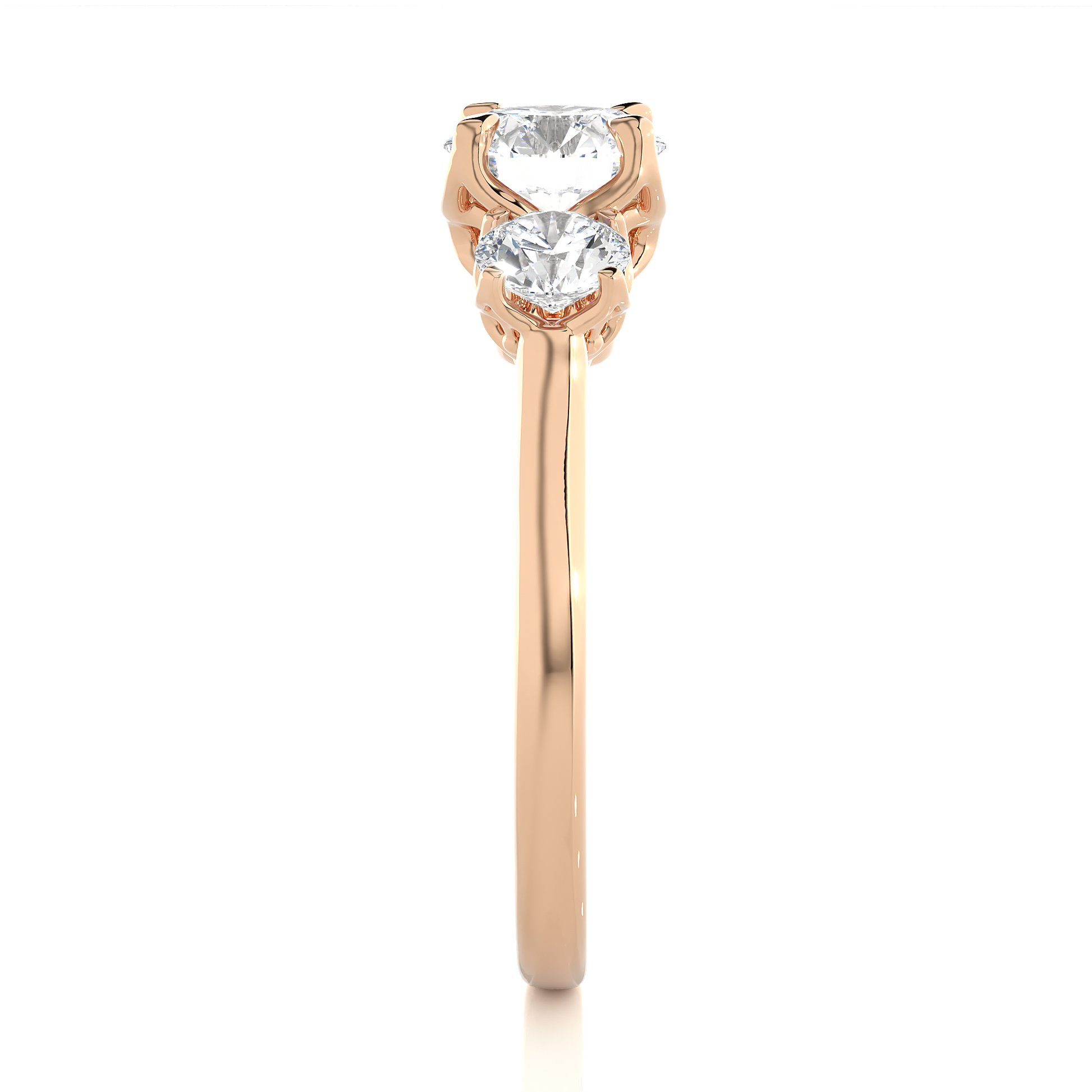 Lifelong Vows and Love Ring made with Gold and Lab Grown Diamonds