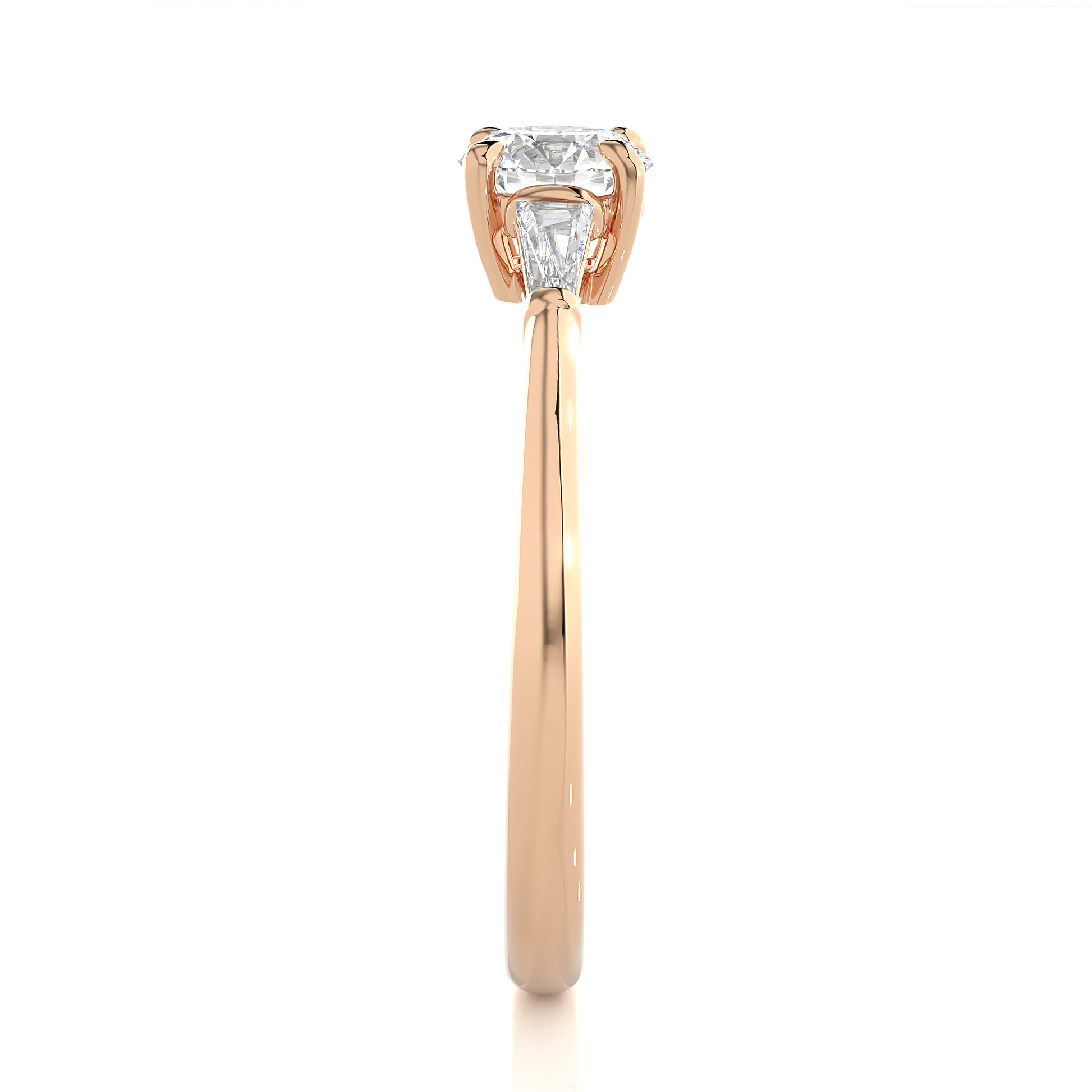 Pure Allegiance Ring Made with Lab Grown Diamonds and Pure Gold