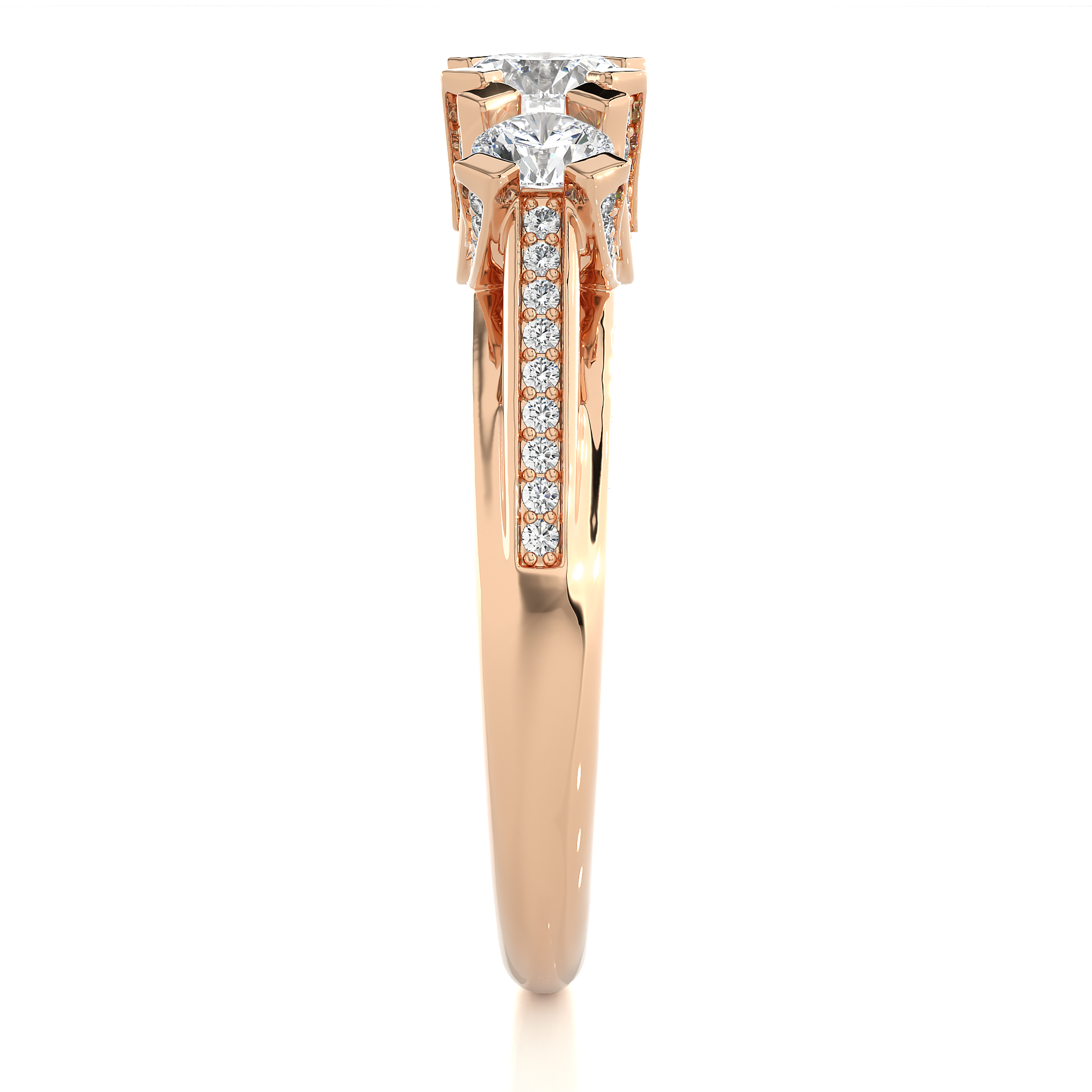 Compassionate Bond - Trilogy Lab Grown Diamond Ring