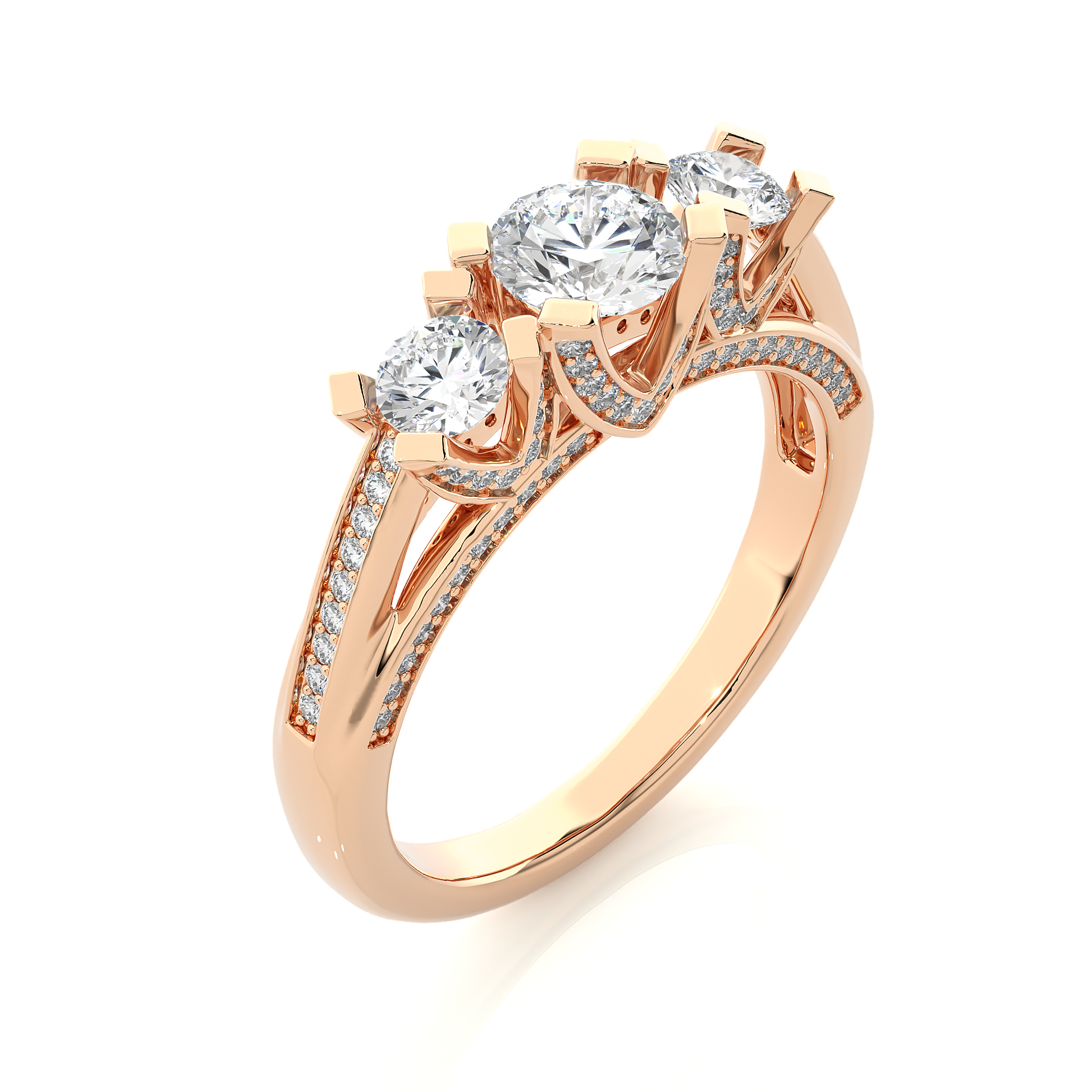 Compassionate Bond - Trilogy Lab Grown Diamond Ring