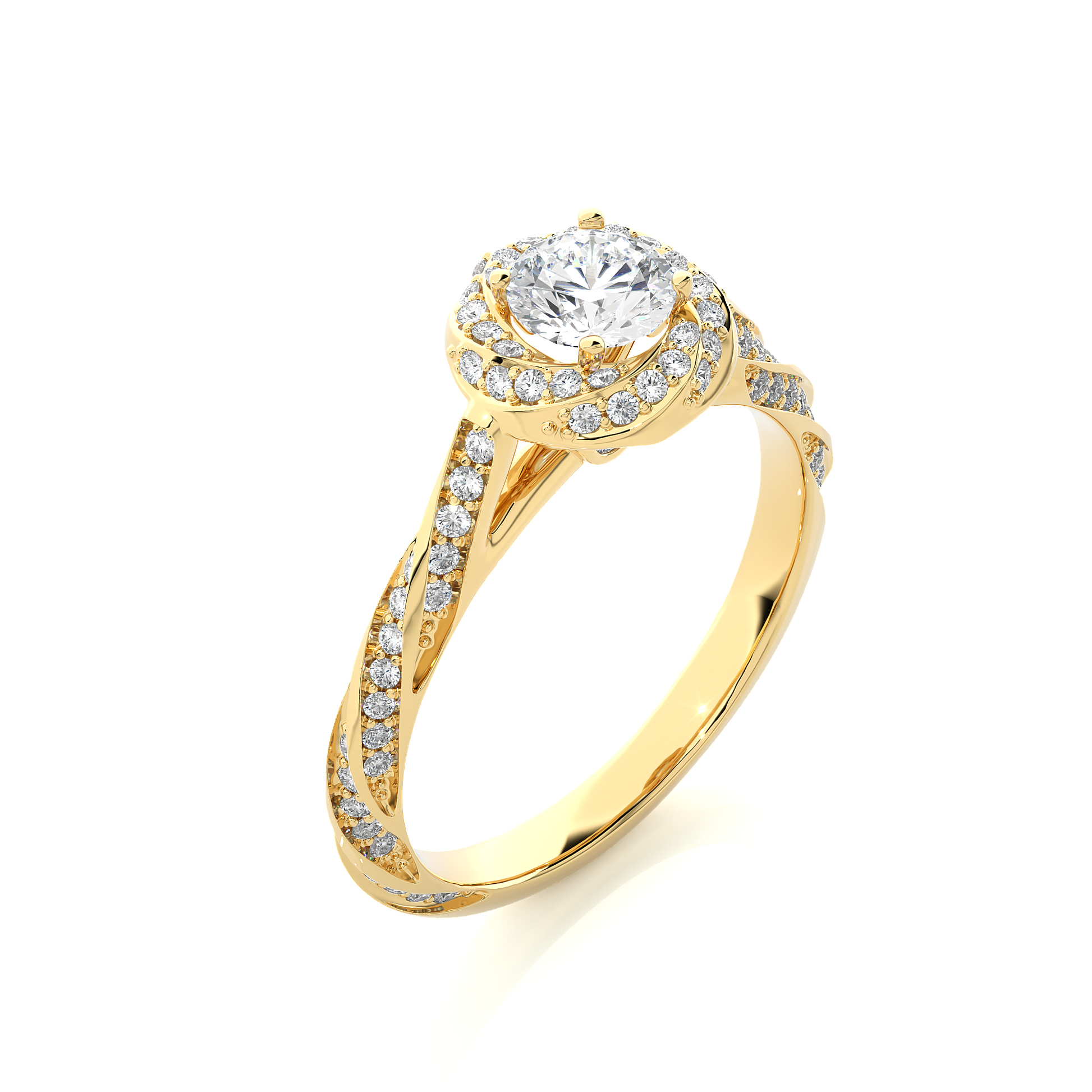 Celestial Bloom Lab Grown Diamond Ring