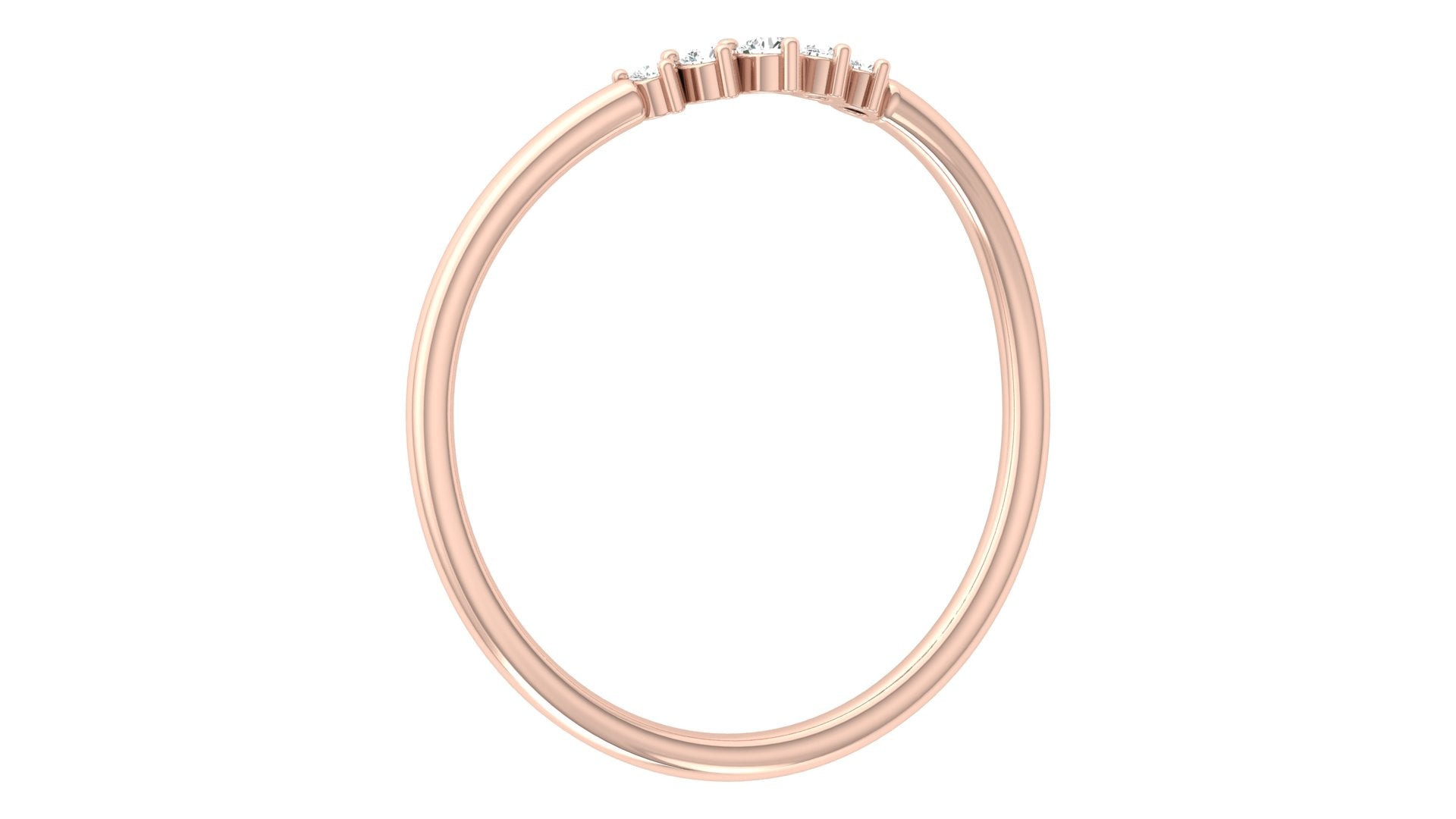 0.06 Ct Round Diamond Ring