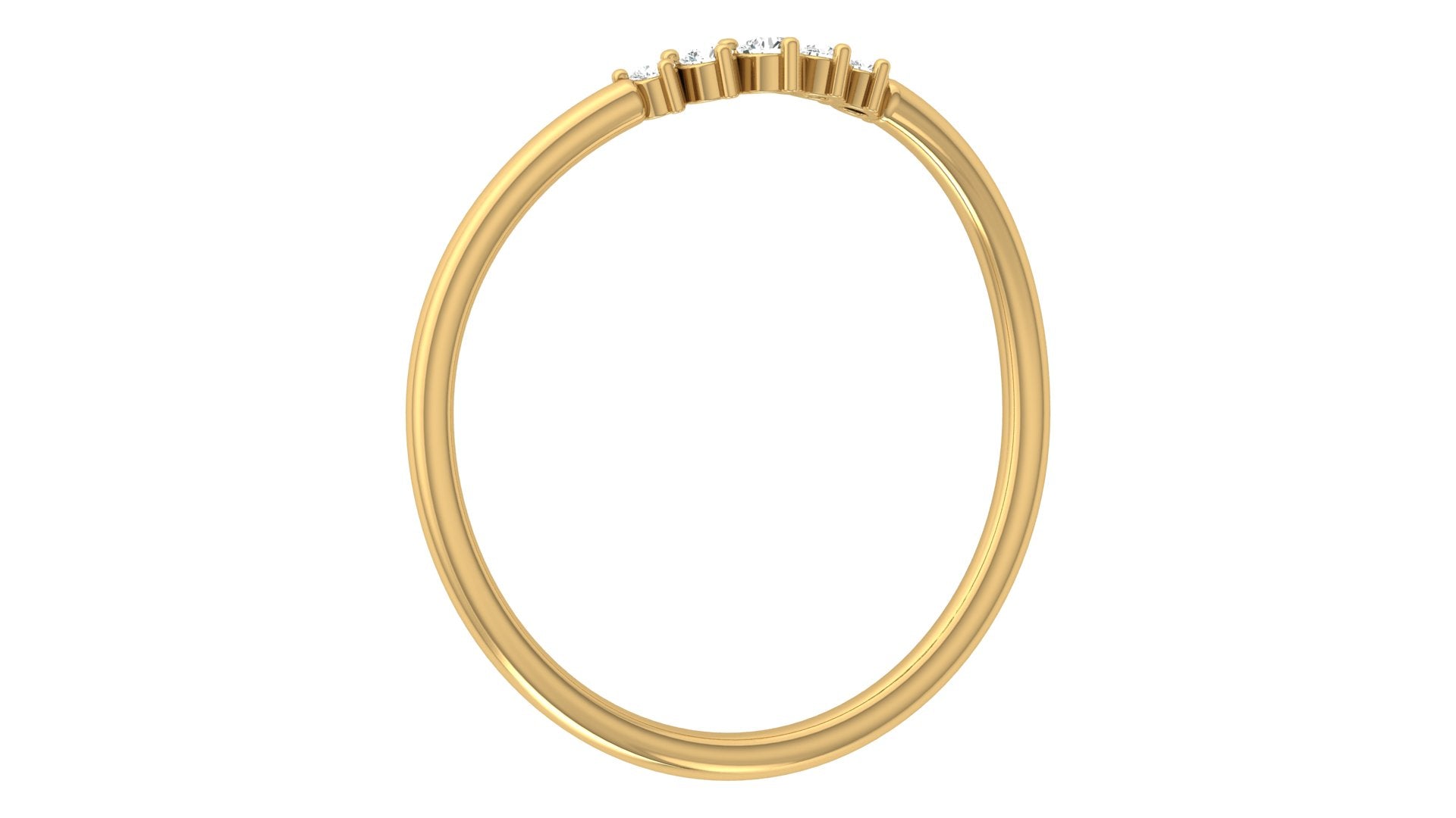 0.06 Ct Round Diamond Ring