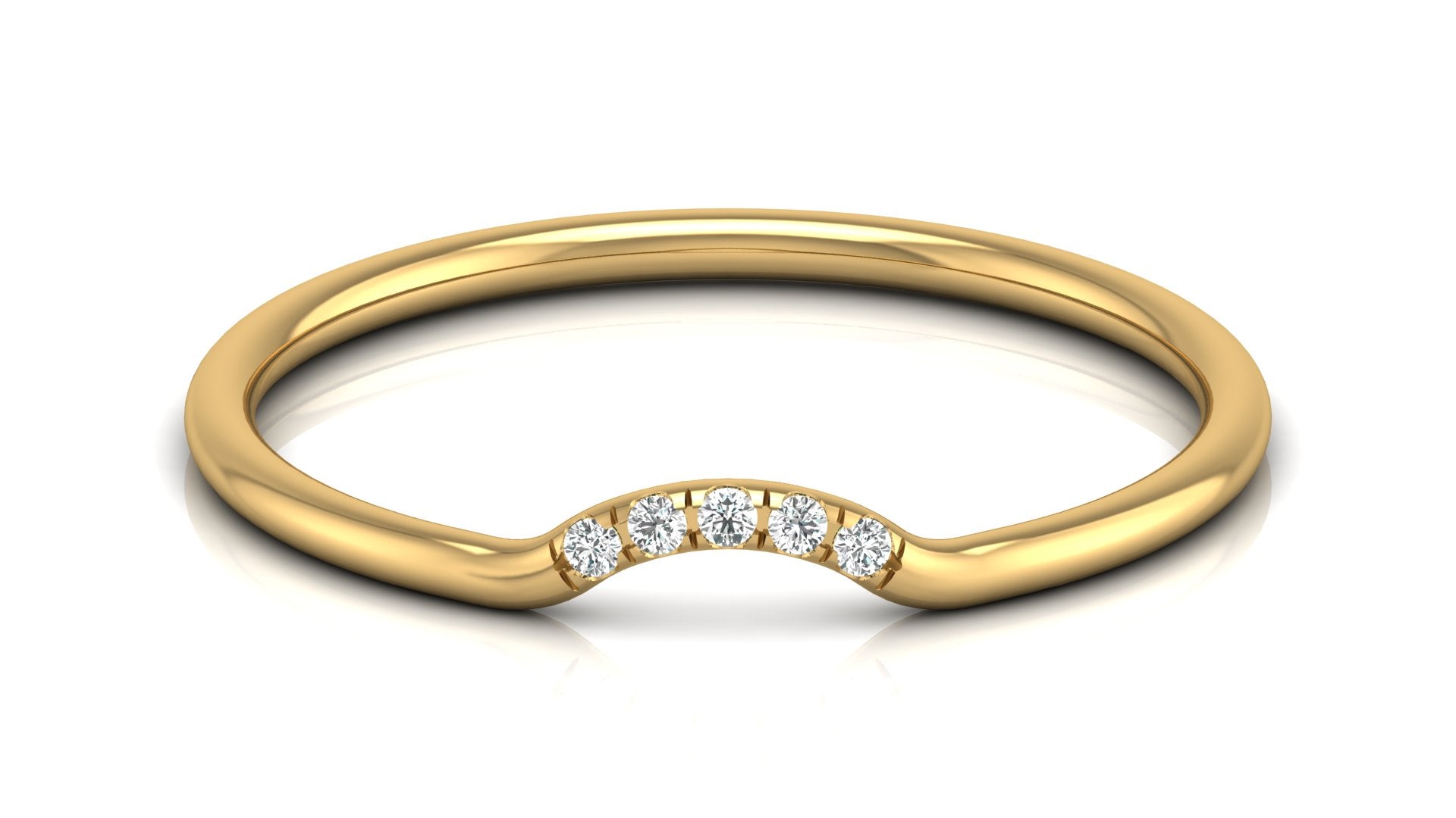 0.02 Ct Round Diamond Ring