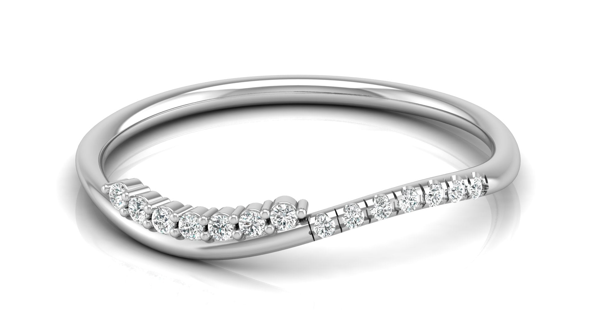 0.07 Ct Round Diamond Ring