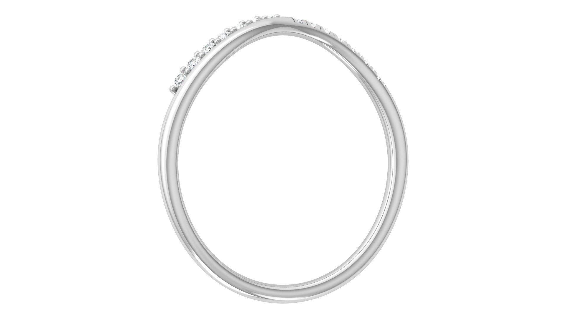 0.07 Ct Round Diamond Ring