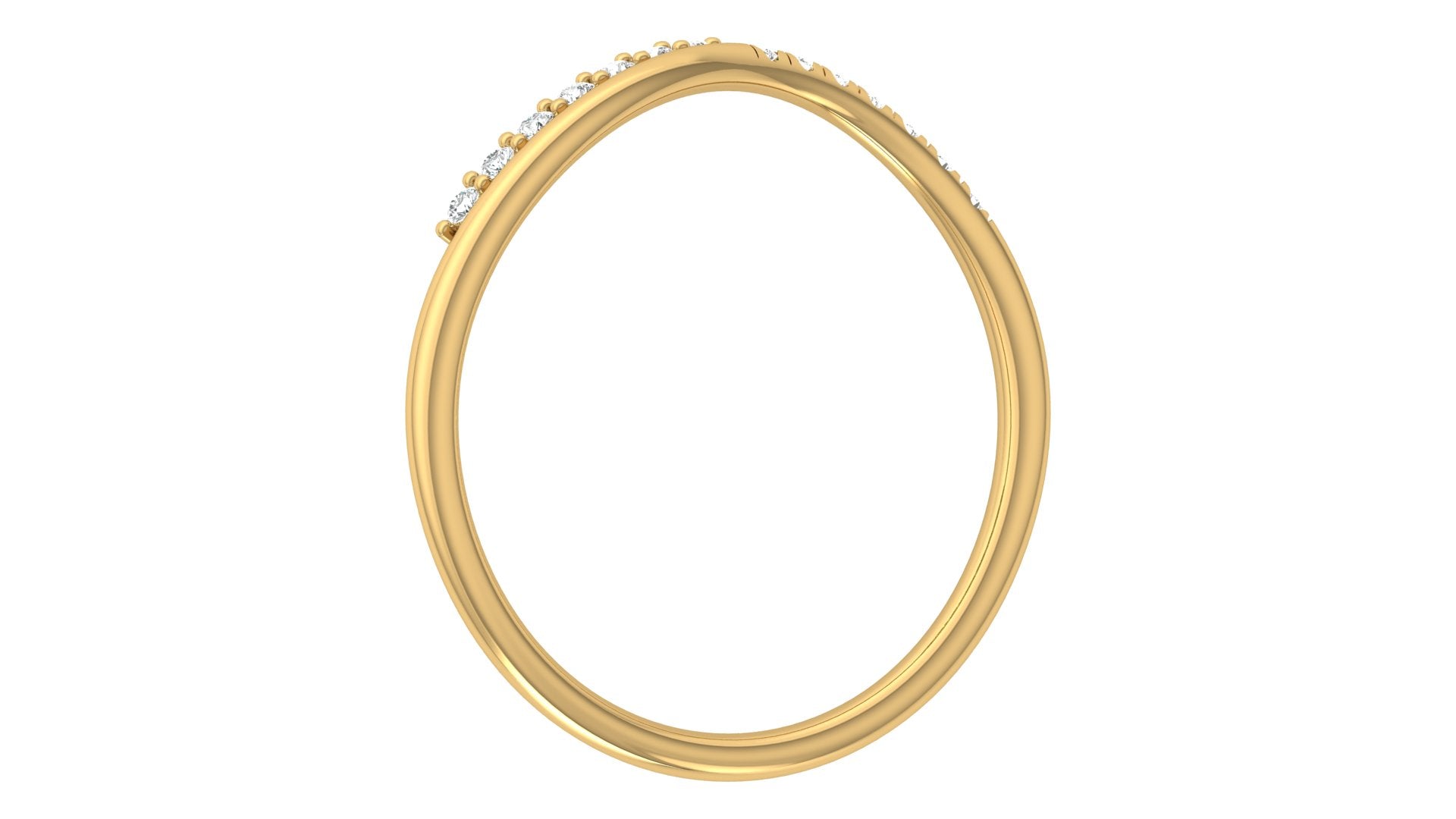 0.07 Ct Round Diamond Ring