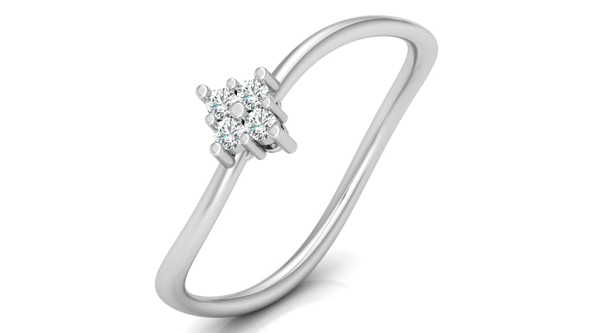 0.07 Ct Round diamond Ring