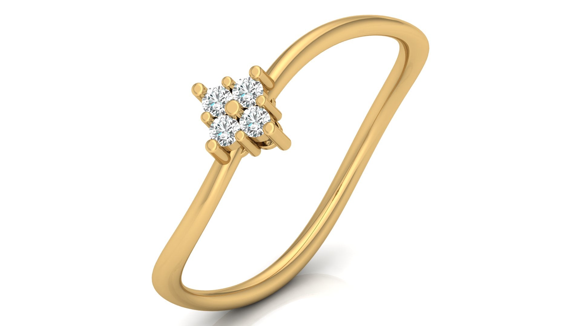 0.07 Ct Round diamond Ring