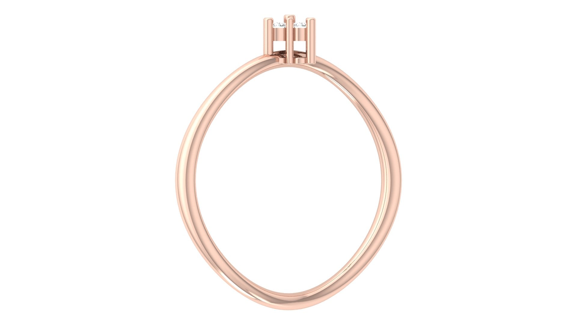 0.07 Ct Round diamond Ring