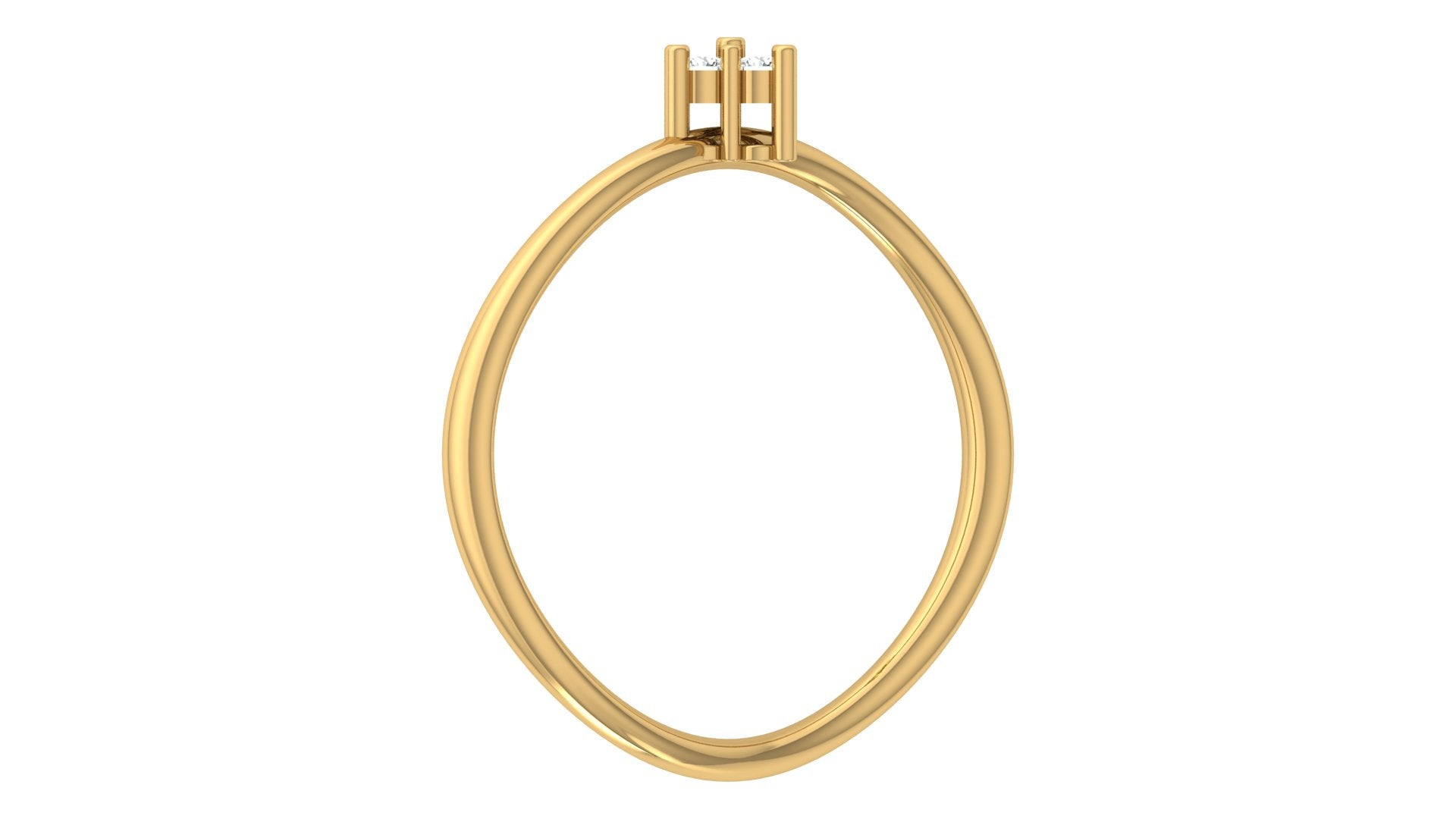 0.07 Ct Round diamond Ring