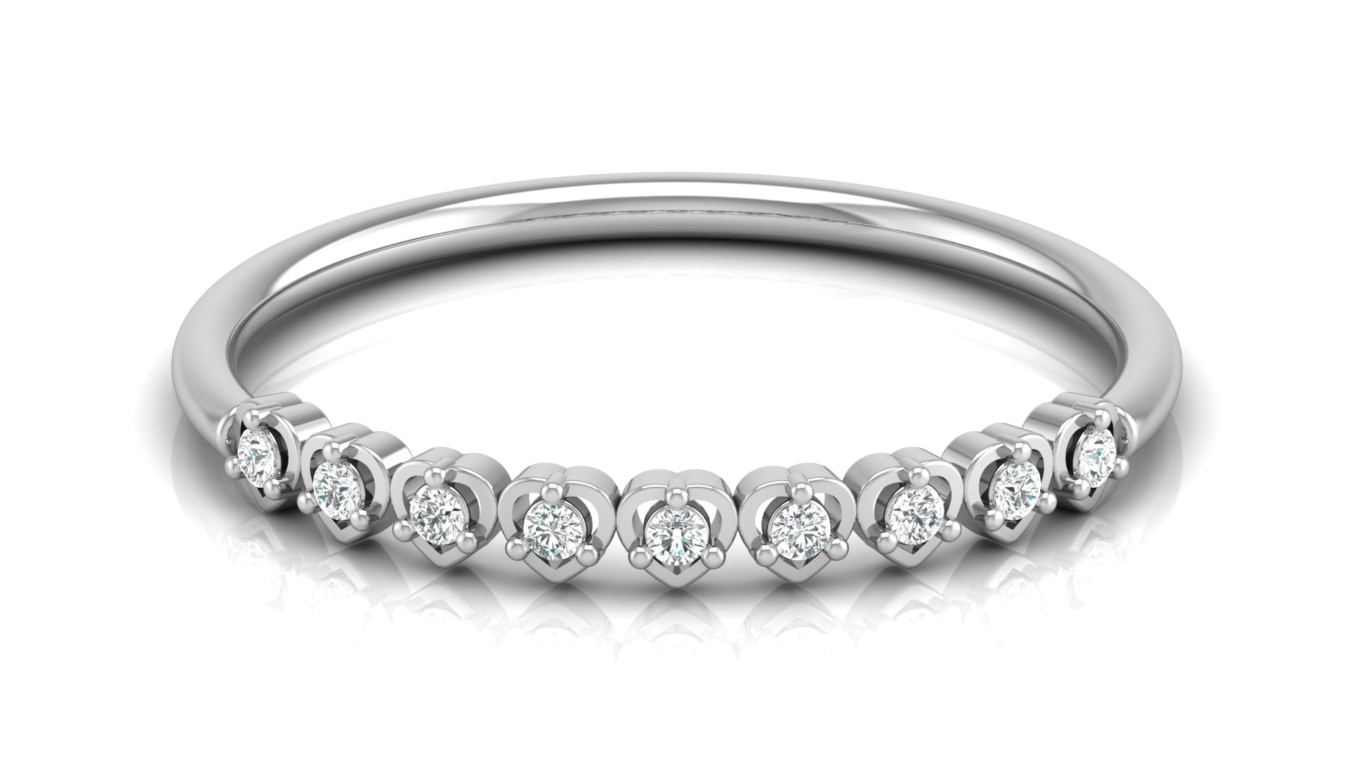 0.06Ct Round Diamond Ring