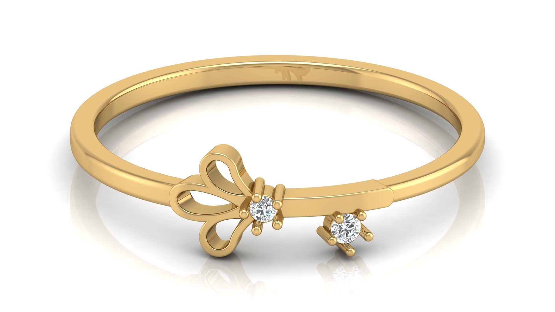 0.02 Ct Round Diamond Ring