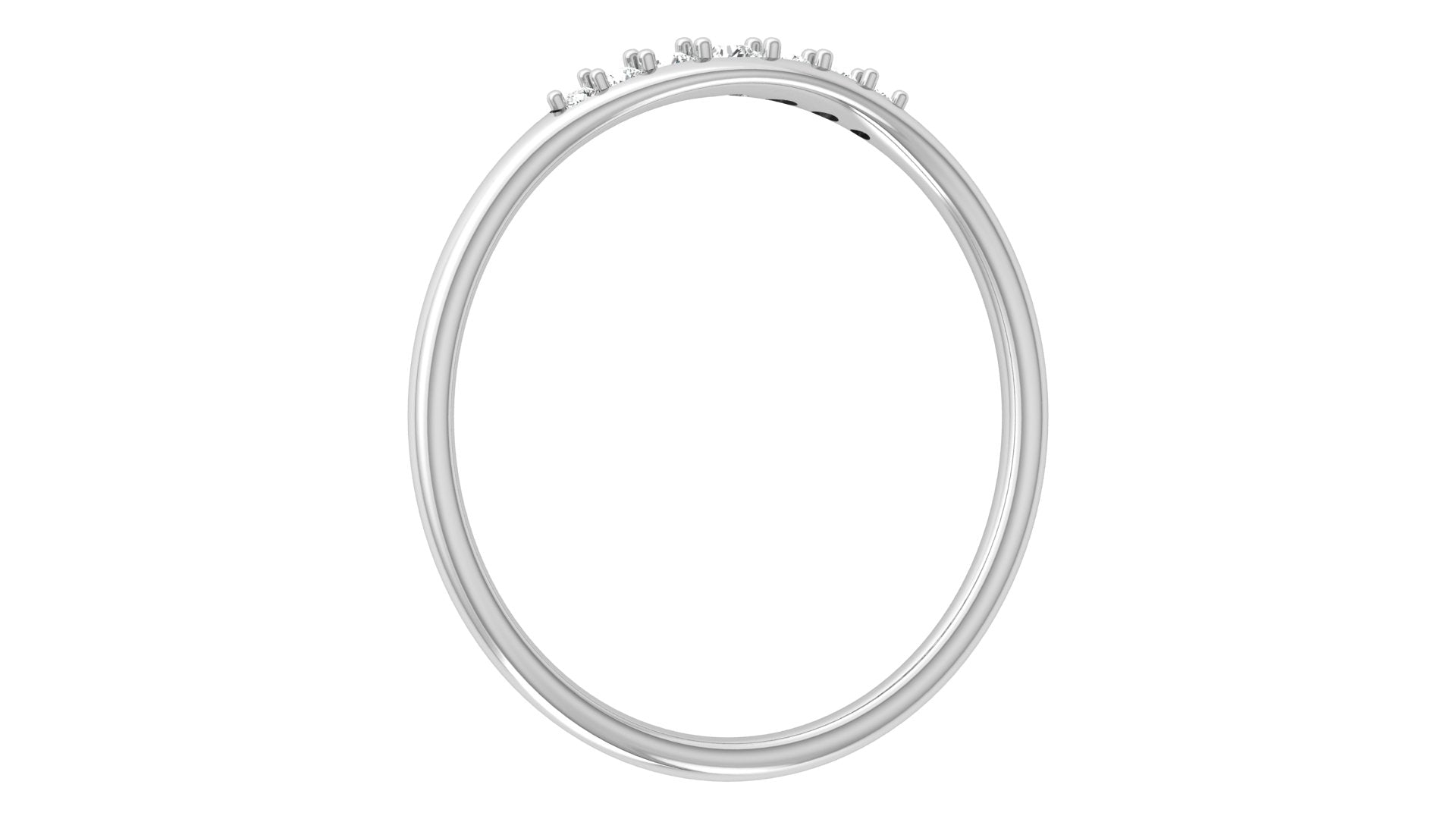 0.07 Ct Round Diamond Ring